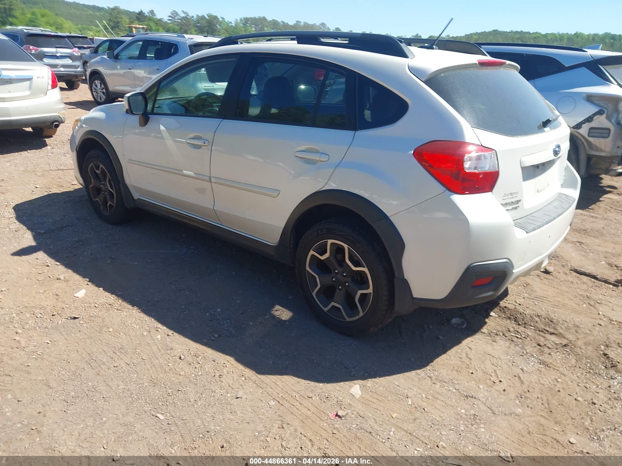 2014 Subaru Xv Crosstrek 2.0i Premium White vin: JF2GPAWC5E8277304