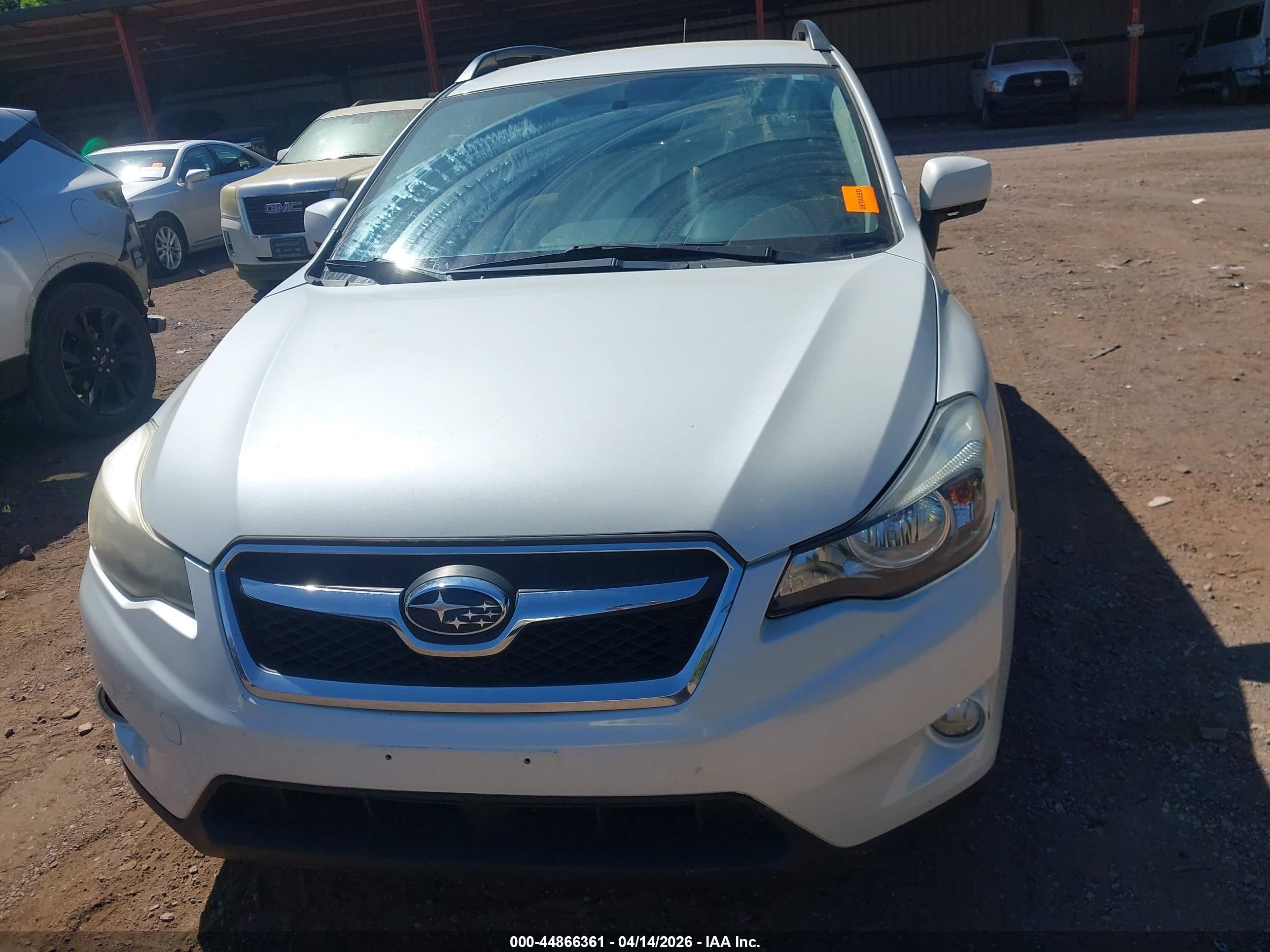 2014 Subaru Xv Crosstrek 2.0i Premium White vin: JF2GPAWC5E8277304