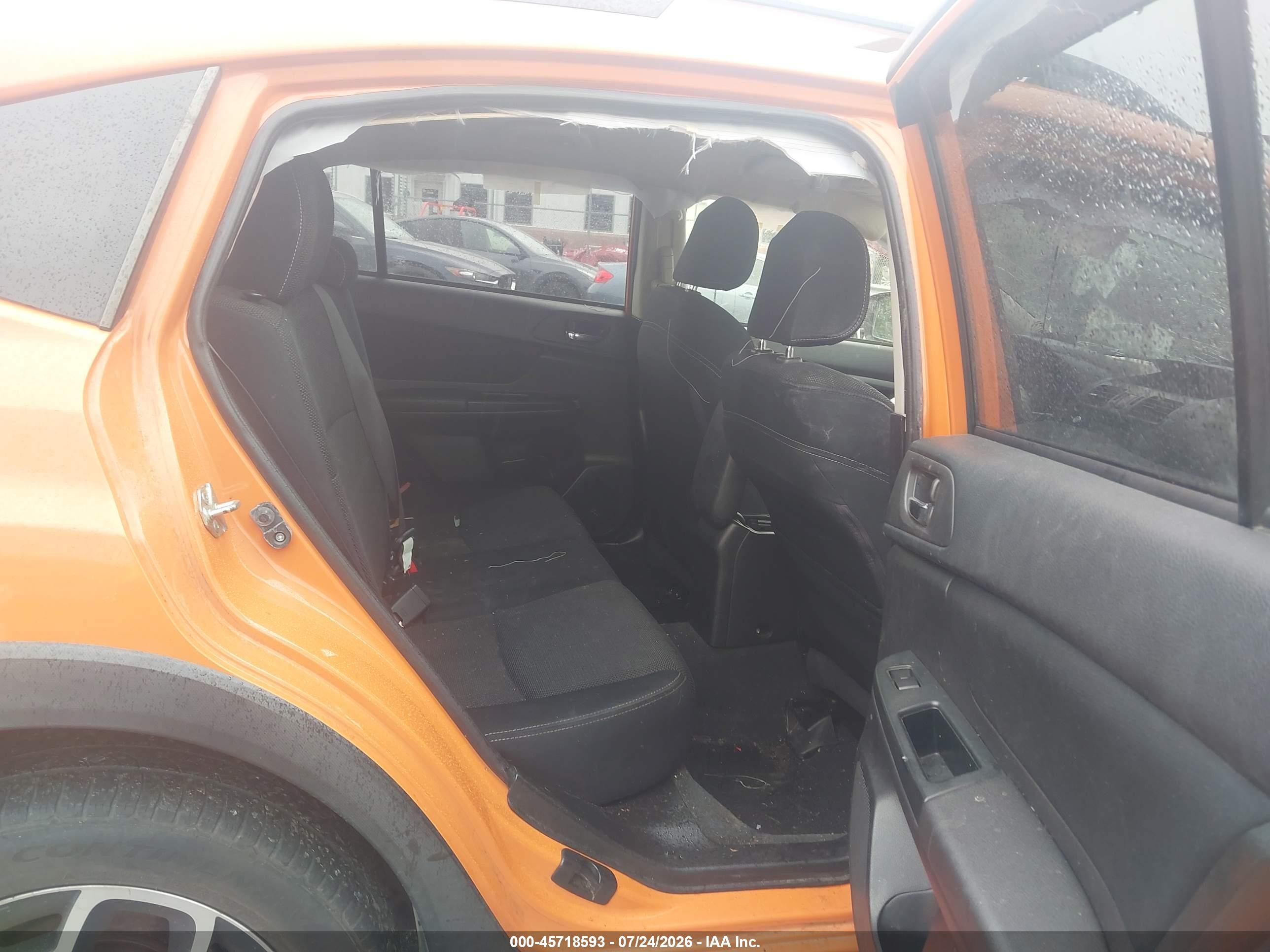 2014 Subaru Xv Crosstrek 2.0i Premium Orange vin: JF2GPAWC5EH327957