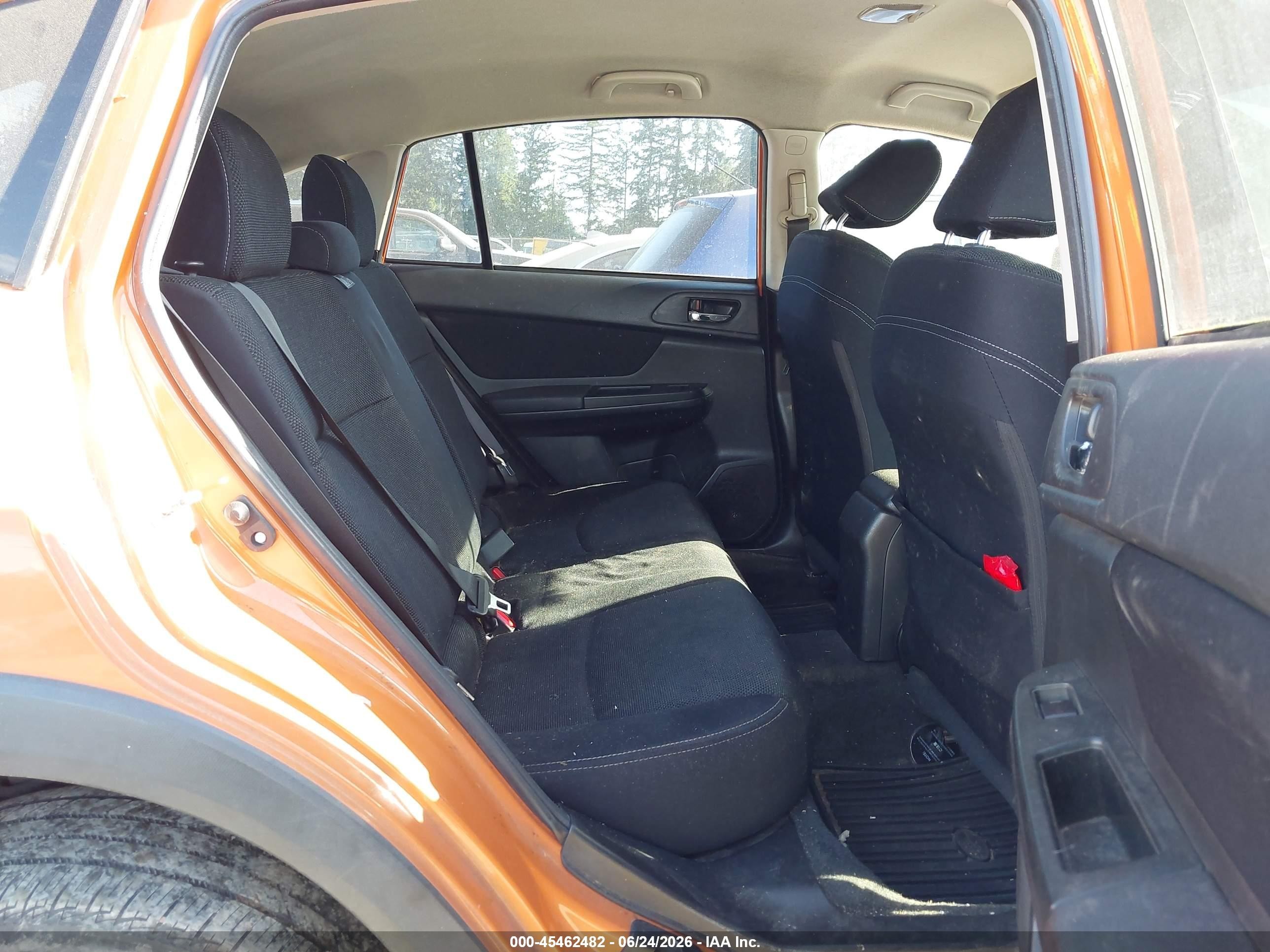 2013 Subaru Xv Crosstrek 2.0i Premium Orange vin: JF2GPAWC6D2850387