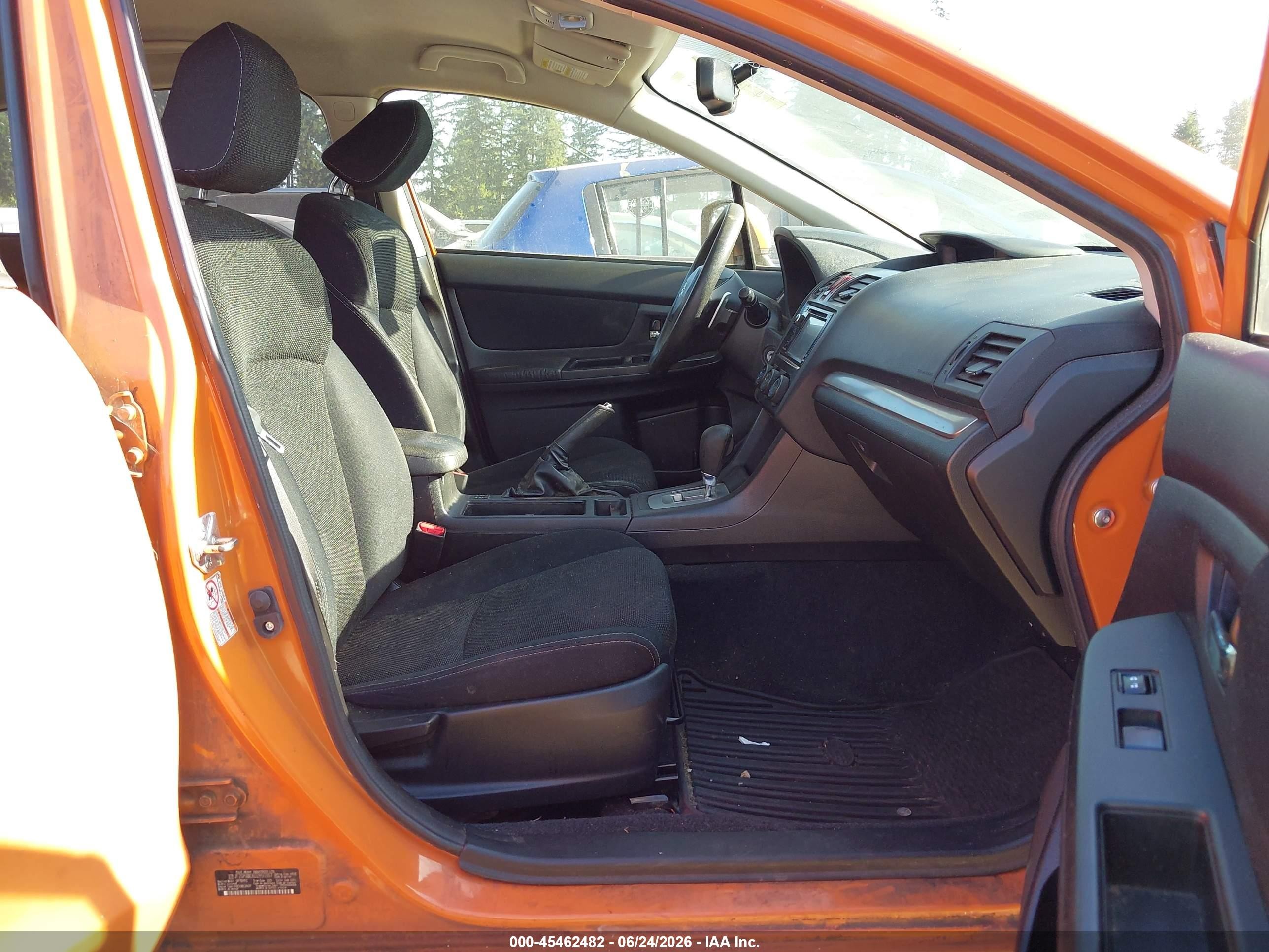 2013 Subaru Xv Crosstrek 2.0i Premium Orange vin: JF2GPAWC6D2850387