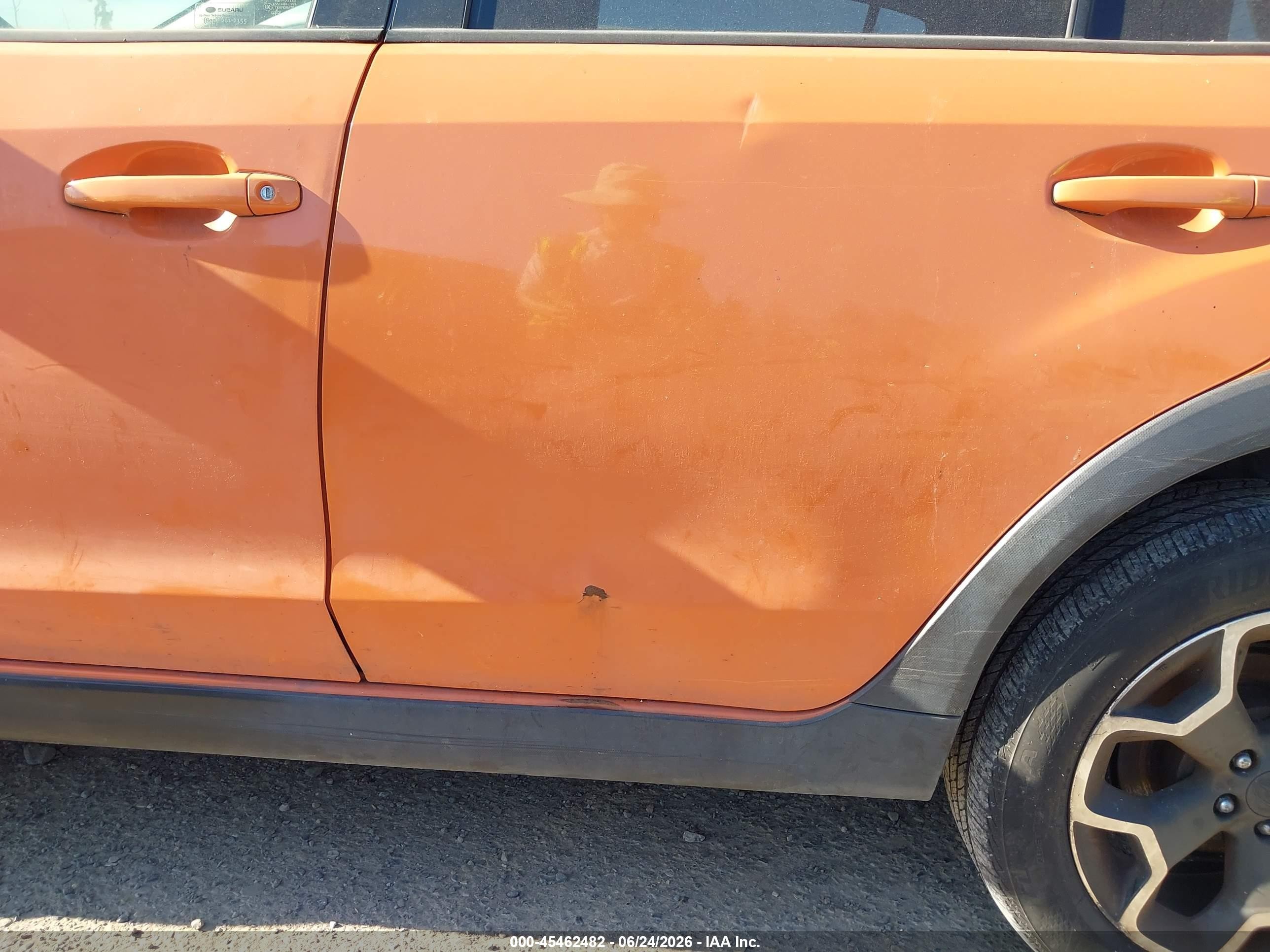 2013 Subaru Xv Crosstrek 2.0i Premium Orange vin: JF2GPAWC6D2850387