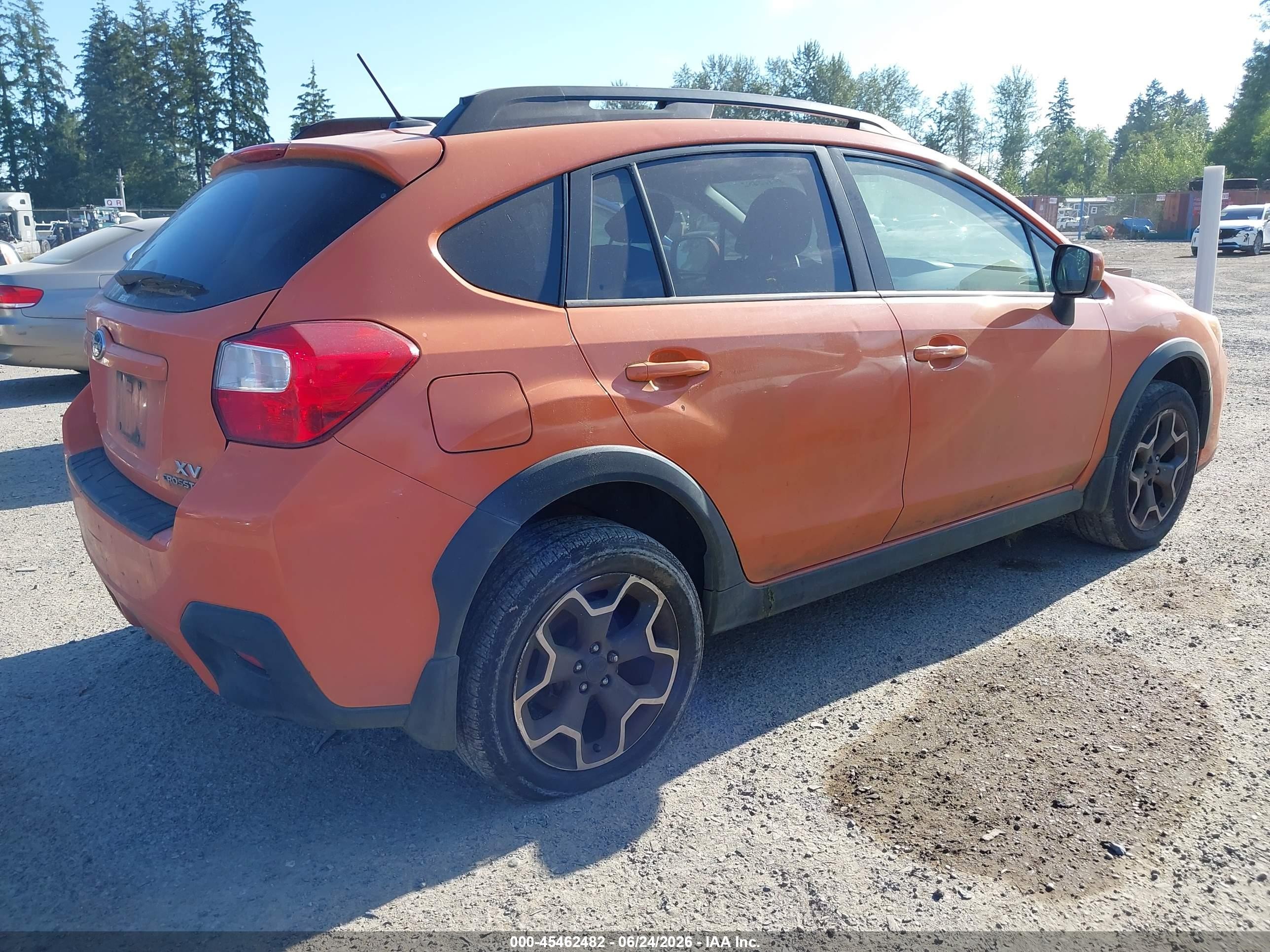 2013 Subaru Xv Crosstrek 2.0i Premium Orange vin: JF2GPAWC6D2850387