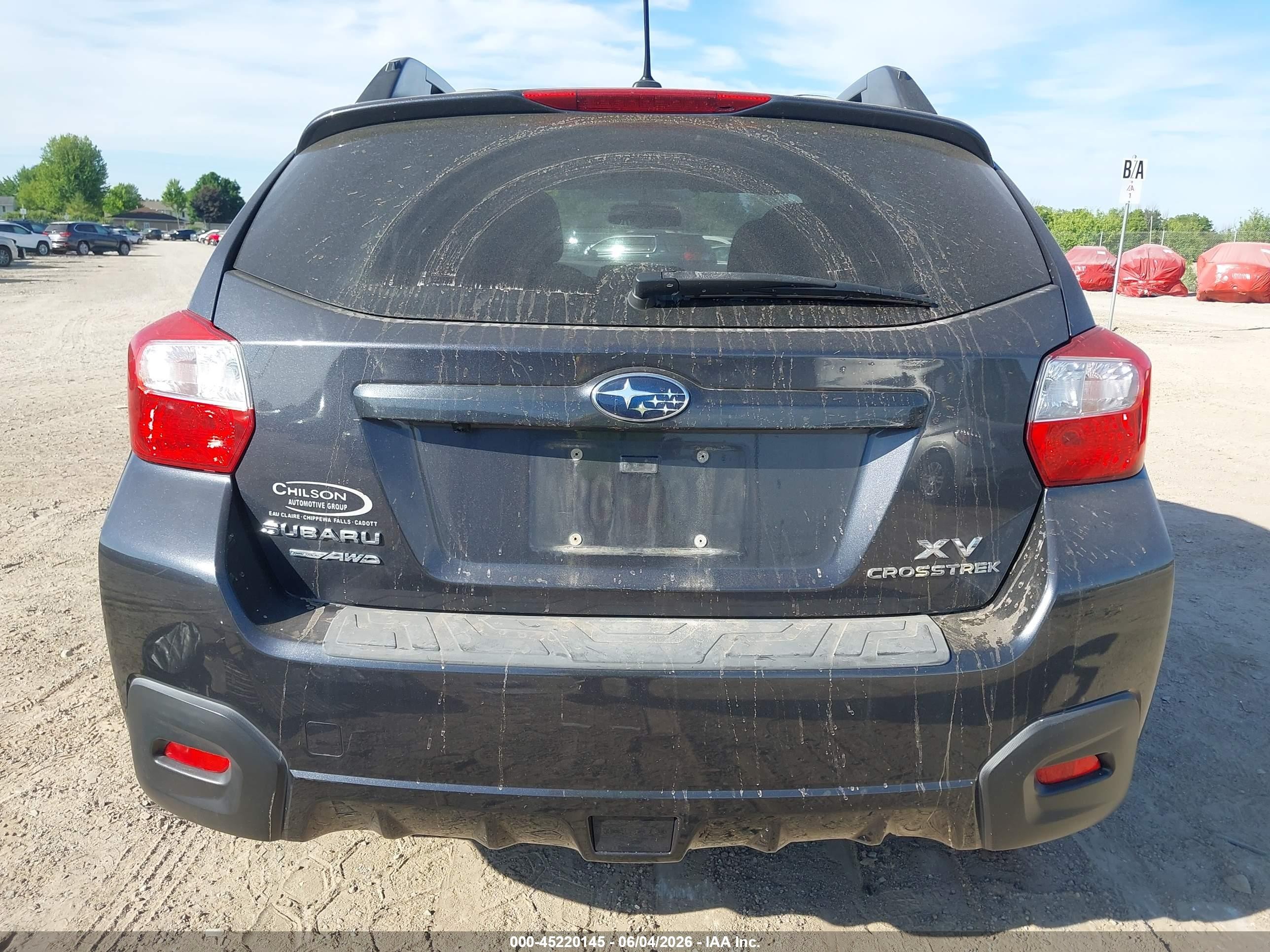 2013 Subaru Xv Crosstrek 2.0i Premium Gray vin: JF2GPAWC6D2864273