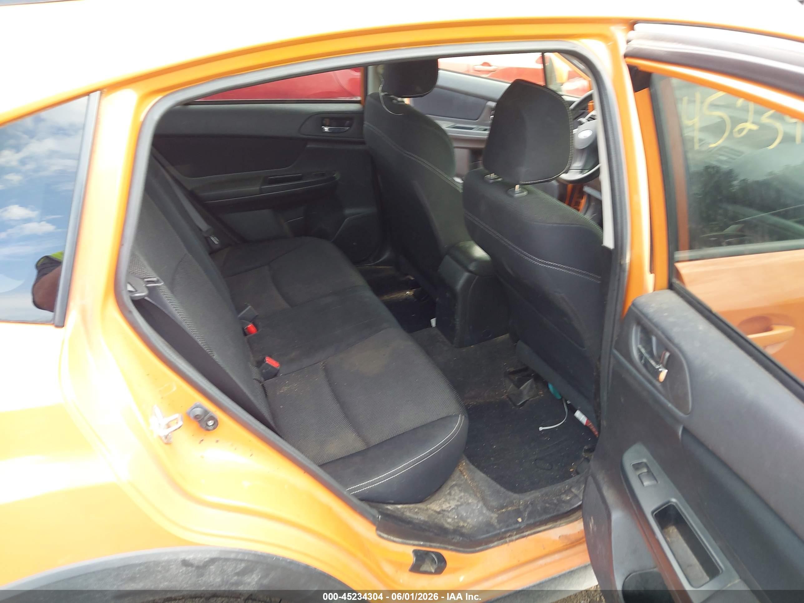 2014 Subaru Xv Crosstrek 2.0i Premium Orange vin: JF2GPAWC6E8257689