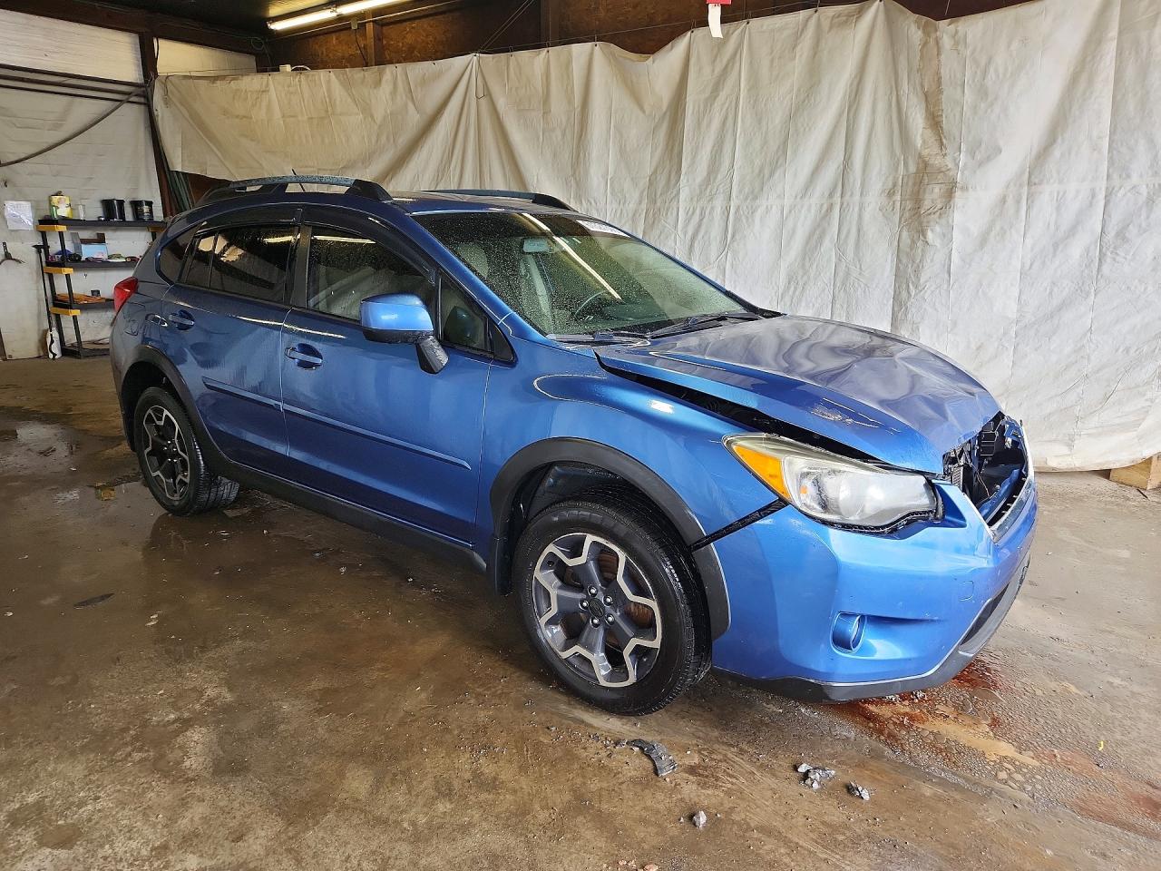 2014 Subaru Xv Crosstrek 2.0 Premium Blue vin: JF2GPAWC6E8259264