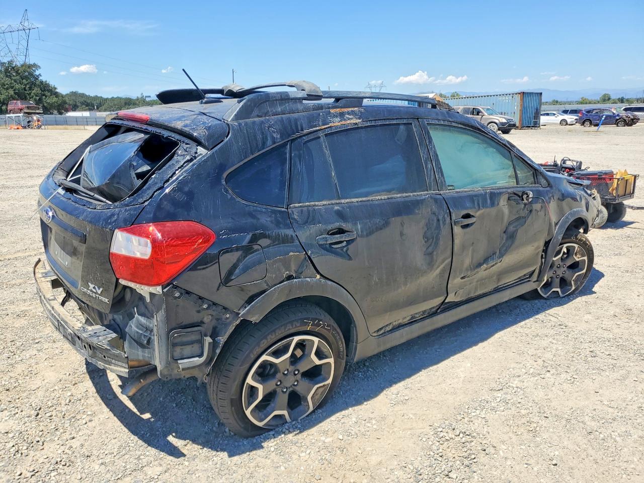 2014 Subaru Xv Crosstrek 2.0 Premium Black vin: JF2GPAWC6E8321469