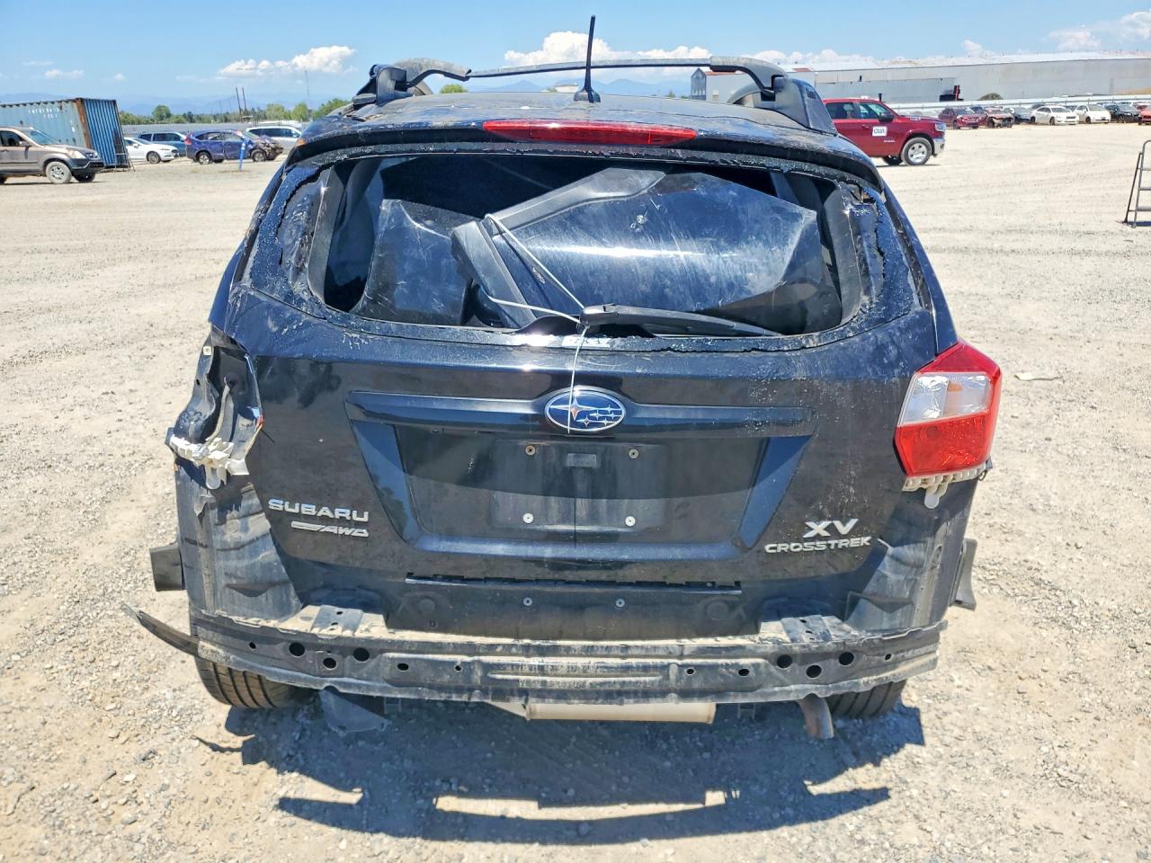 2014 Subaru Xv Crosstrek 2.0 Premium Black vin: JF2GPAWC6E8321469