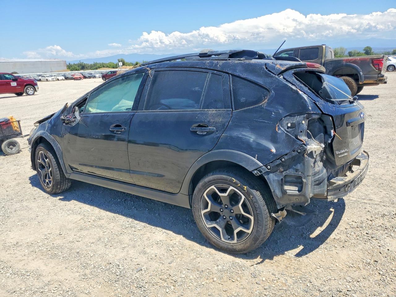 2014 Subaru Xv Crosstrek 2.0 Premium Black vin: JF2GPAWC6E8321469