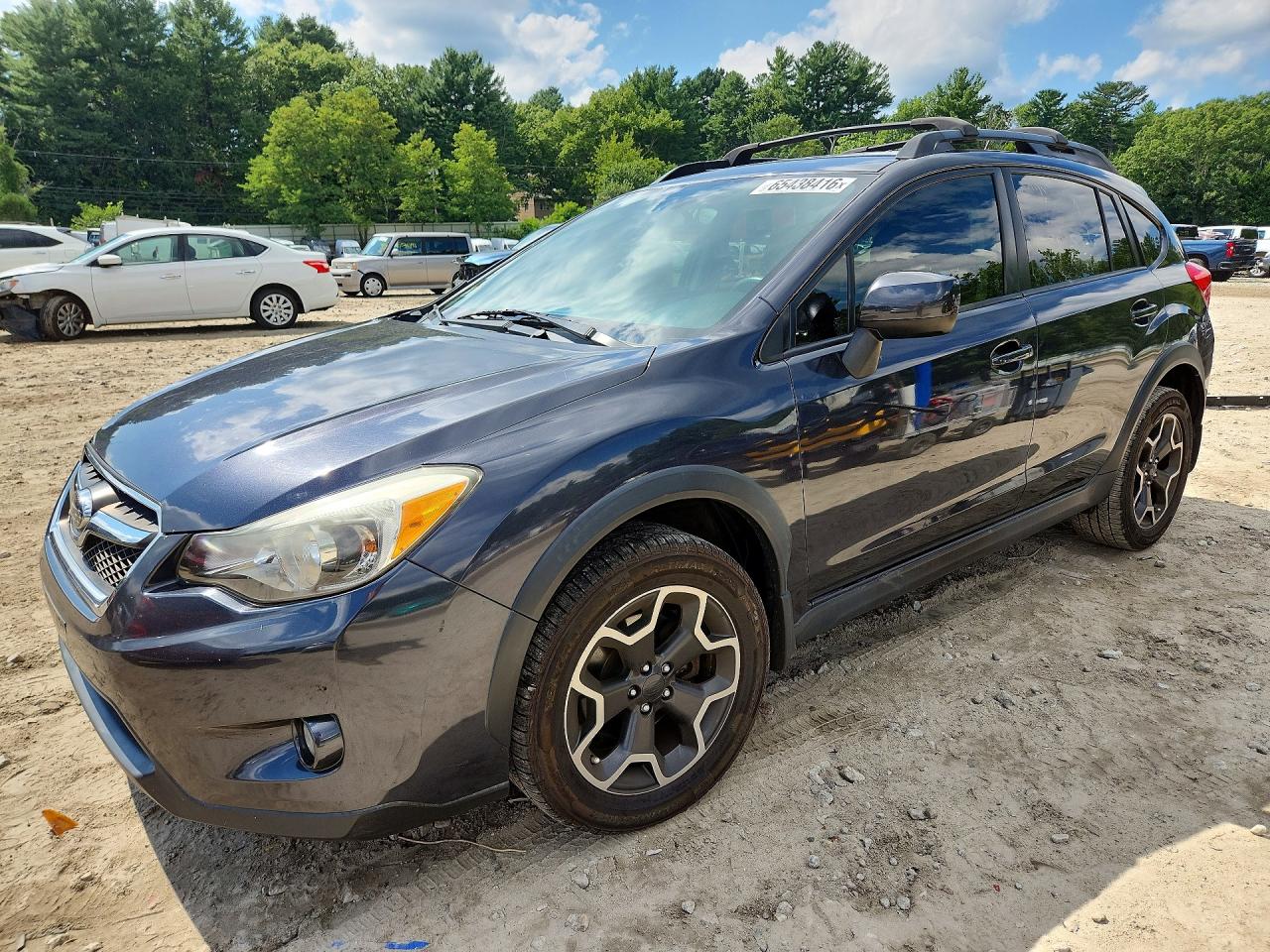 2014 Subaru Xv Crosstrek 2.0 Premium Gray vin: JF2GPAWC6EH335436