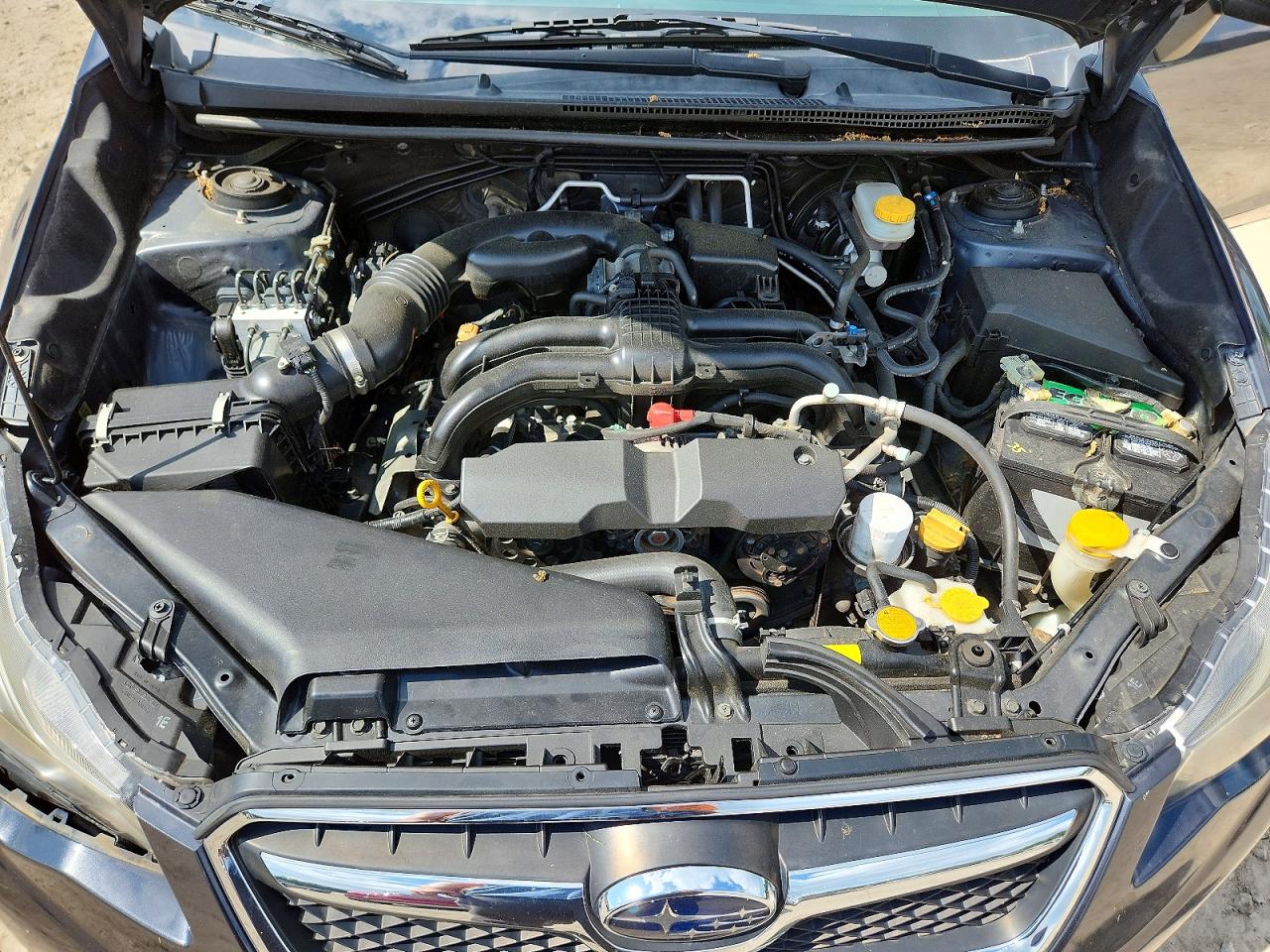 2014 Subaru Xv Crosstrek 2.0 Premium Gray vin: JF2GPAWC6EH335436