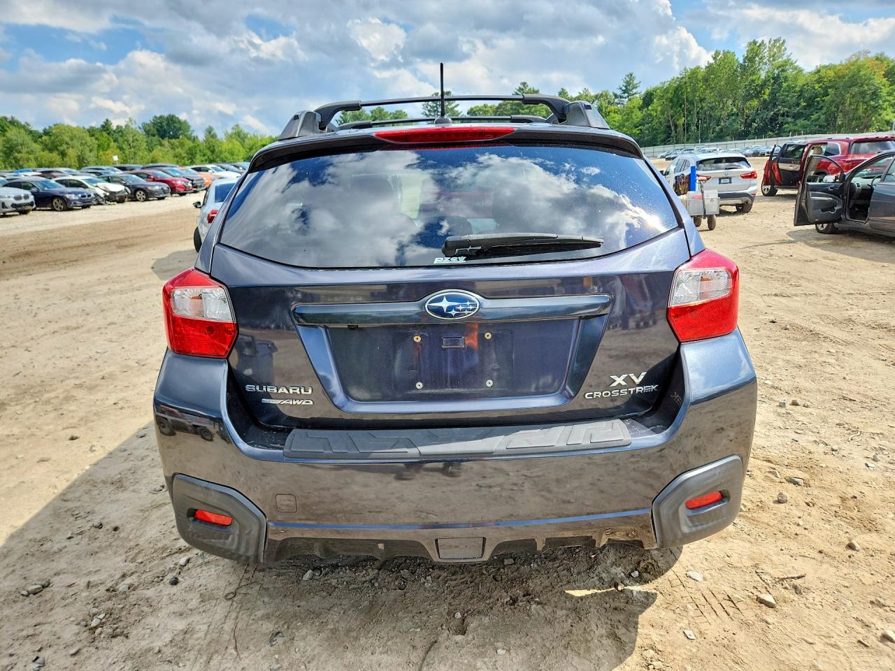 2014 Subaru Xv Crosstrek 2.0 Premium Gray vin: JF2GPAWC6EH335436