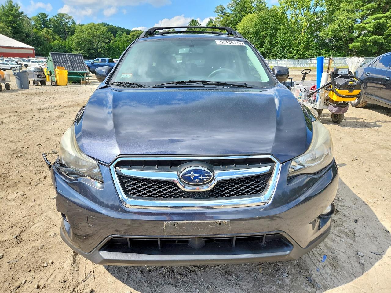 2014 Subaru Xv Crosstrek 2.0 Premium Gray vin: JF2GPAWC6EH335436