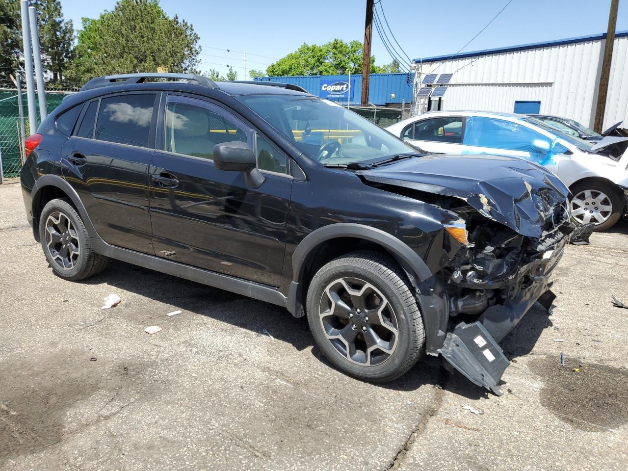 2013 Subaru Xv Crosstrek 2.0 Premium Черный vin: JF2GPAWC7D2814983