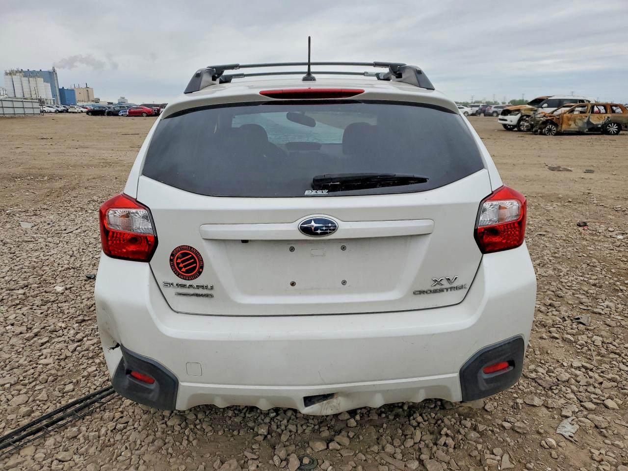 2013 Subaru Xv Crosstrek 2.0 Premium White vin: JF2GPAWC7D2866114
