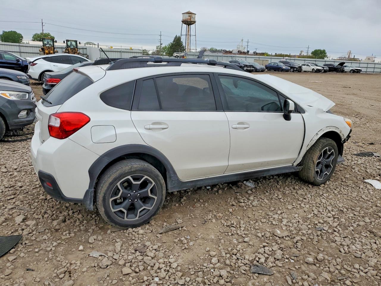 2013 Subaru Xv Crosstrek 2.0 Premium White vin: JF2GPAWC7D2866114