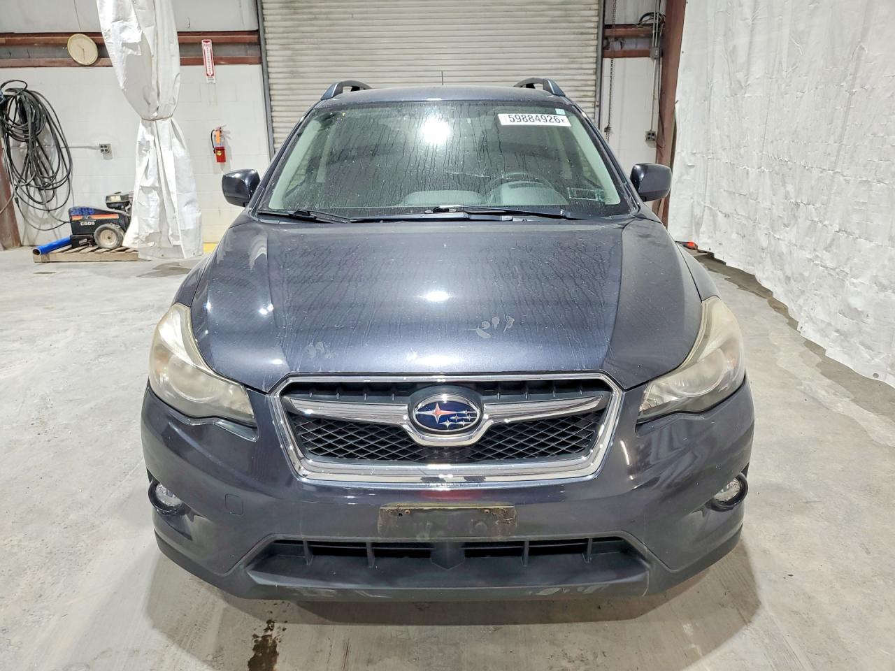 2014 Subaru Xv Crosstrek 2.0 Premium Gray vin: JF2GPAWC7E8224779