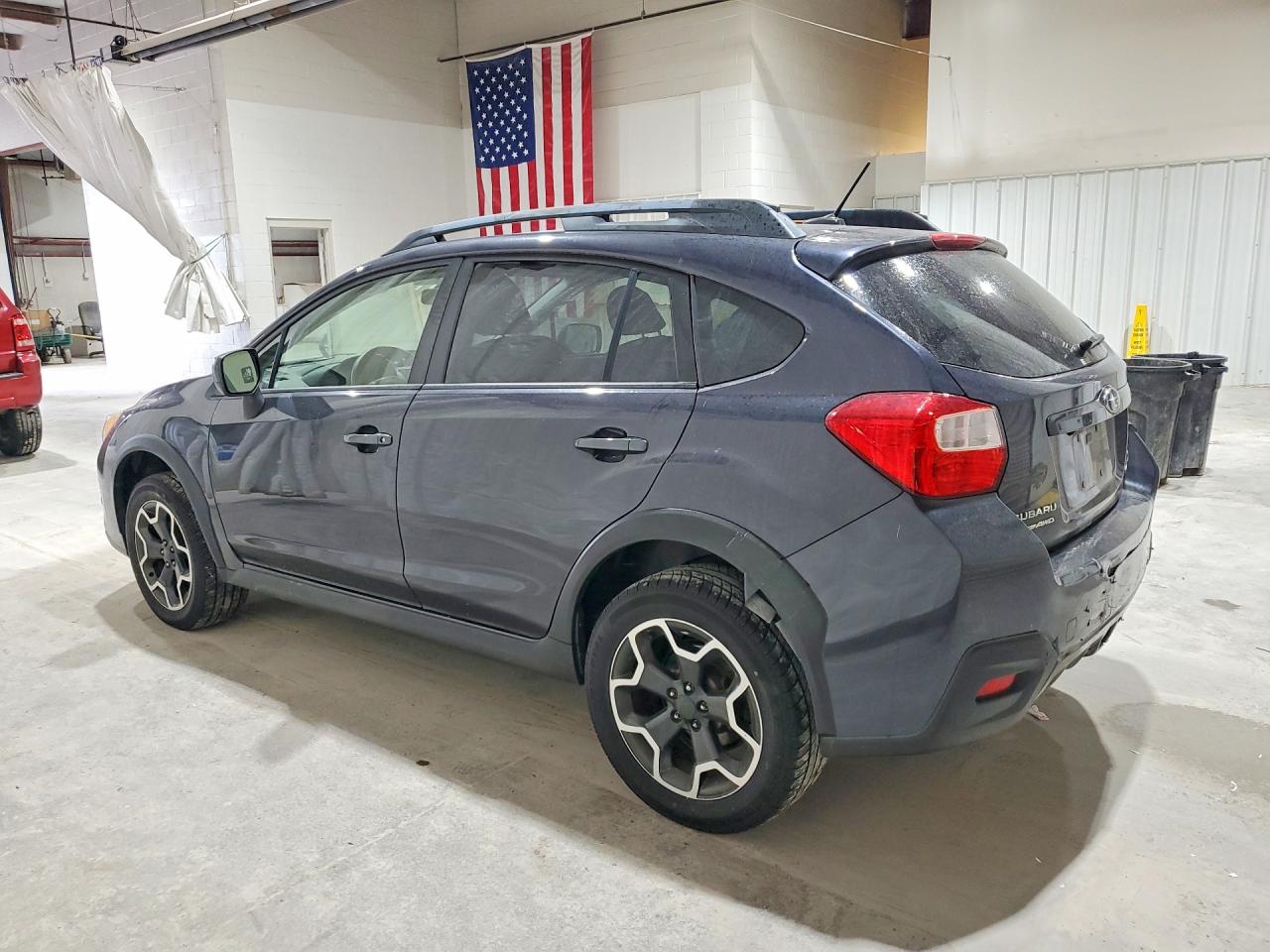 2014 Subaru Xv Crosstrek 2.0 Premium Gray vin: JF2GPAWC7E8224779