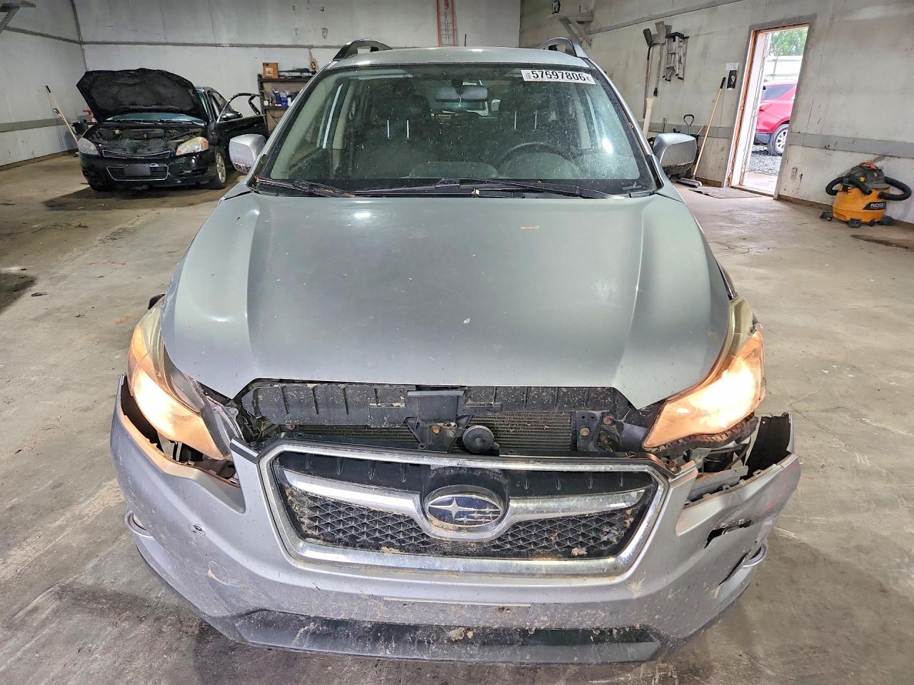 2013 Subaru Xv Crosstrek 2.0 Premium Серебряный vin: JF2GPAWC8D2816161