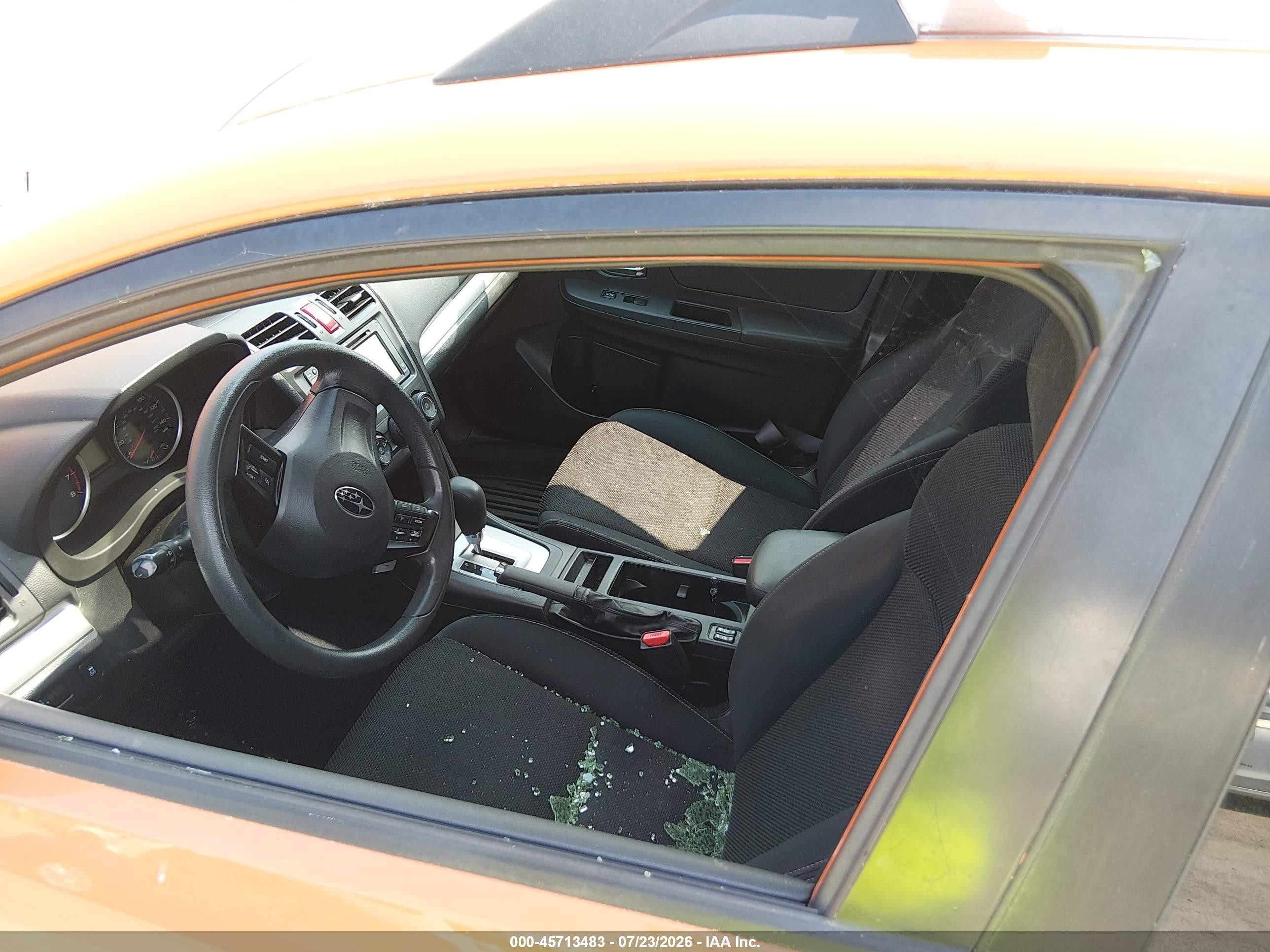 2013 Subaru Xv Crosstrek 2.0i Premium Orange vin: JF2GPAWC8D2816337