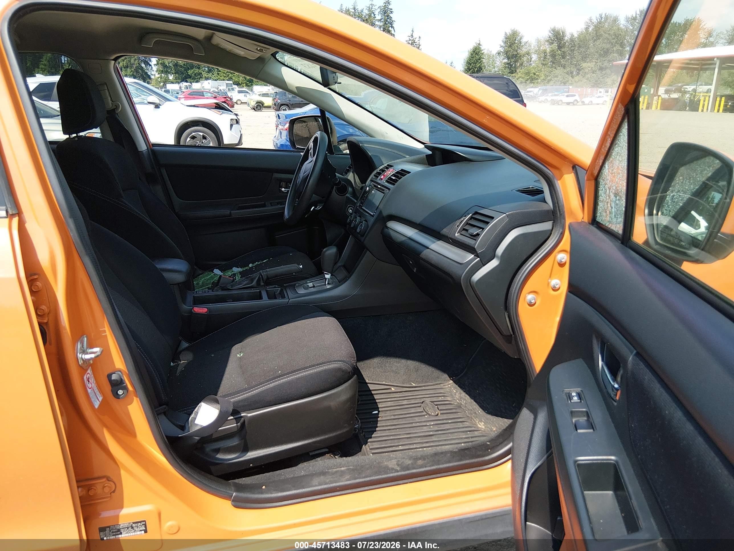 2013 Subaru Xv Crosstrek 2.0i Premium Orange vin: JF2GPAWC8D2816337