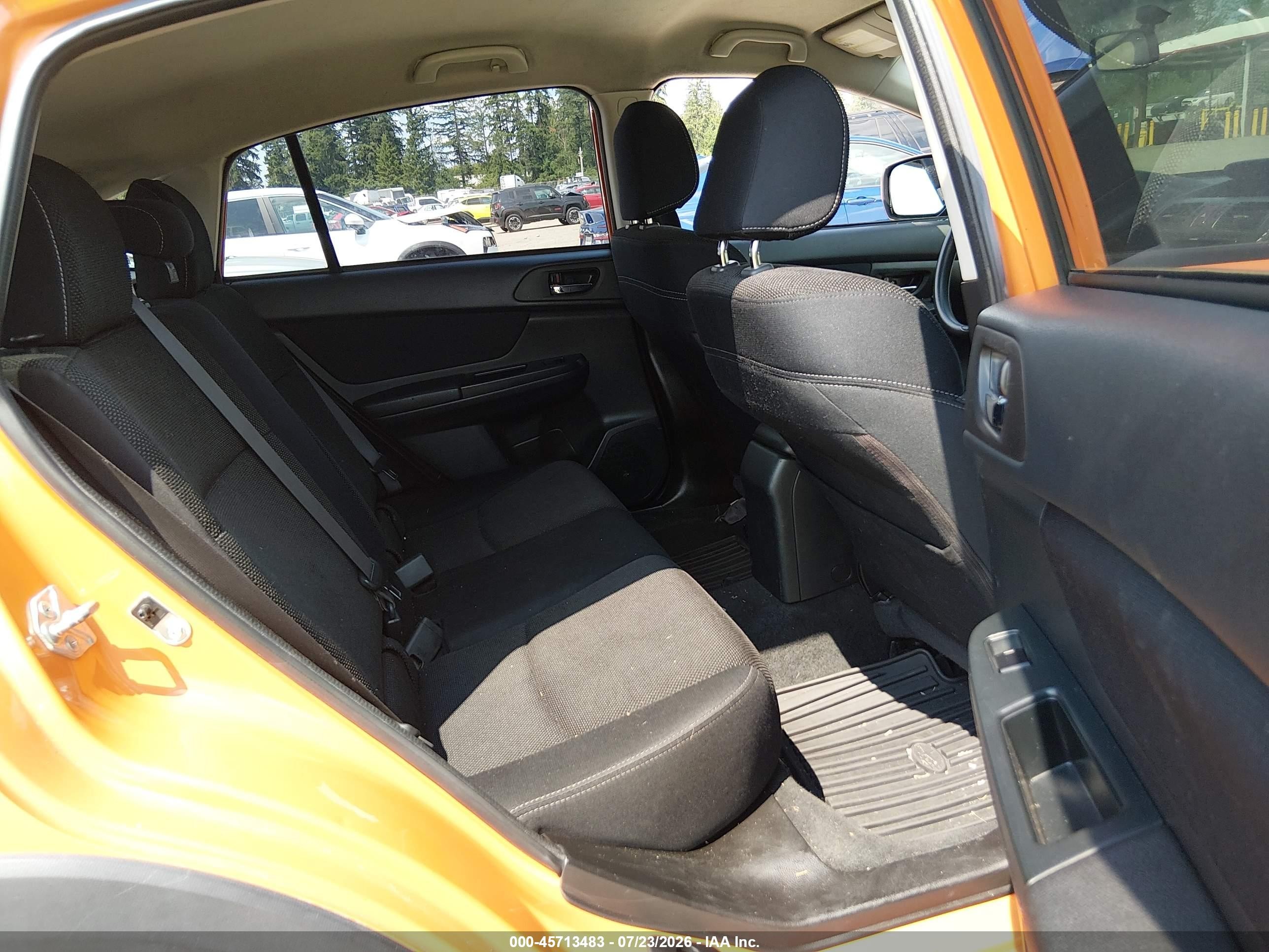 2013 Subaru Xv Crosstrek 2.0i Premium Orange vin: JF2GPAWC8D2816337