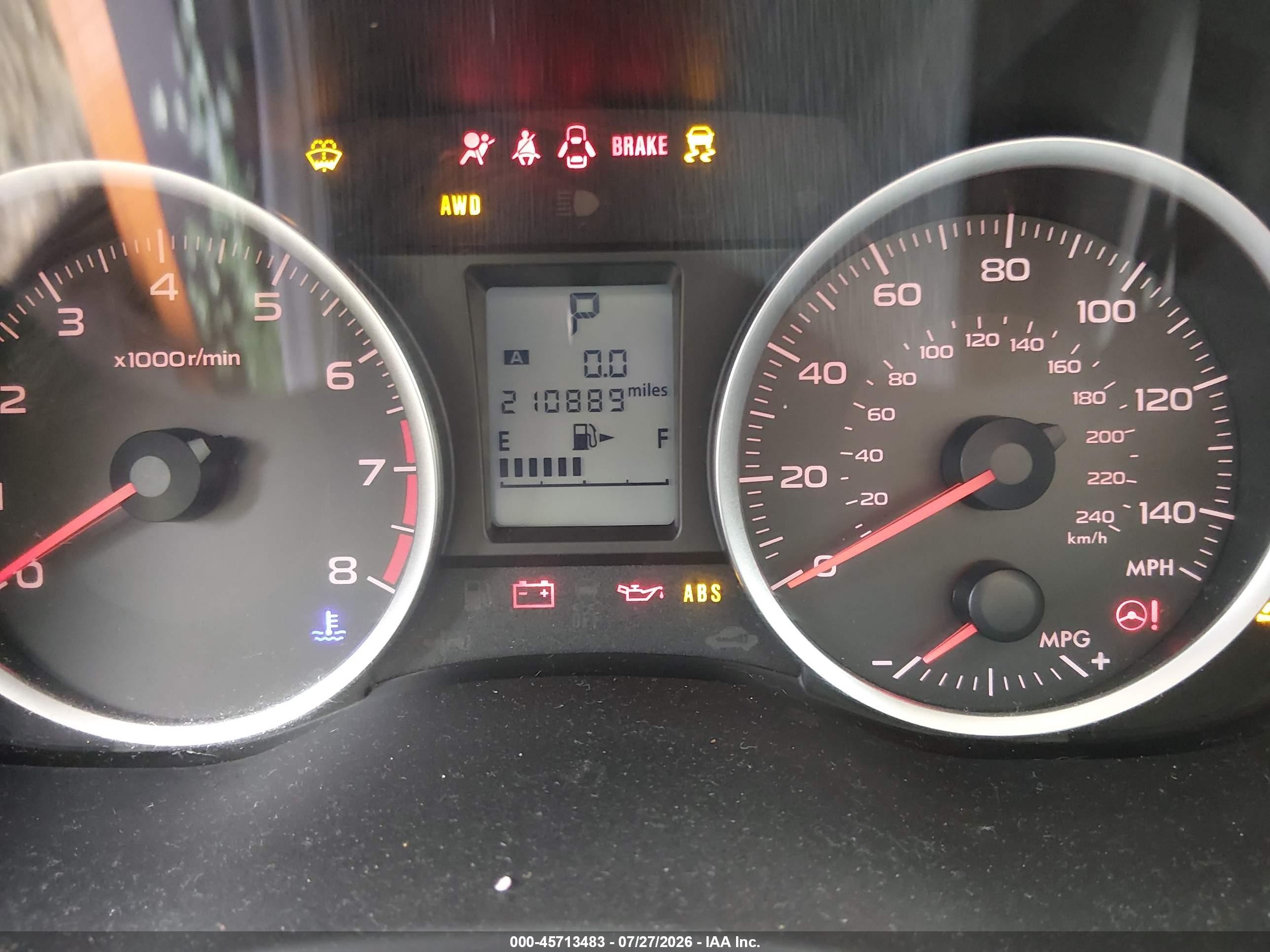 2013 Subaru Xv Crosstrek 2.0i Premium Orange vin: JF2GPAWC8D2816337