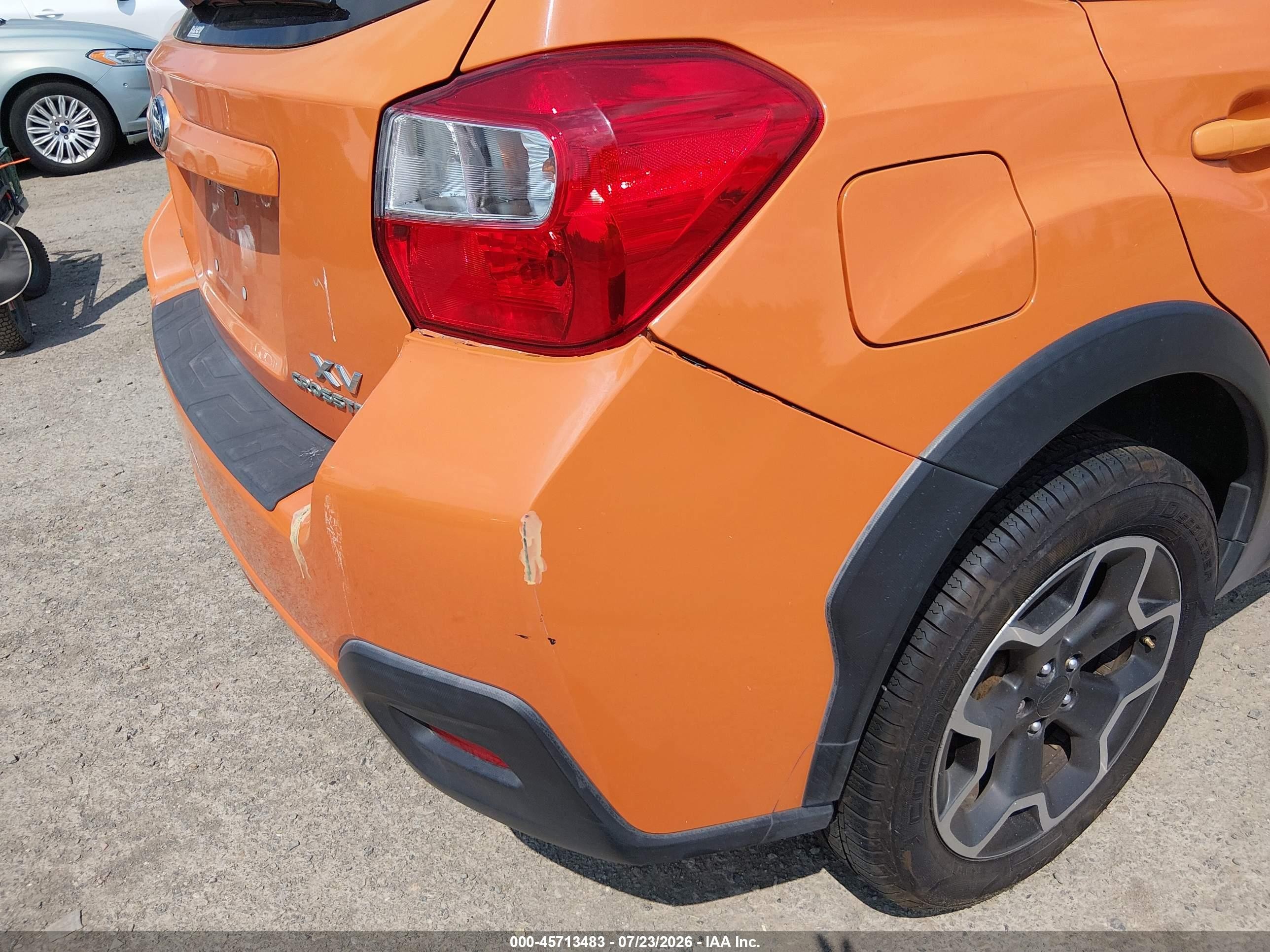 2013 Subaru Xv Crosstrek 2.0i Premium Orange vin: JF2GPAWC8D2816337