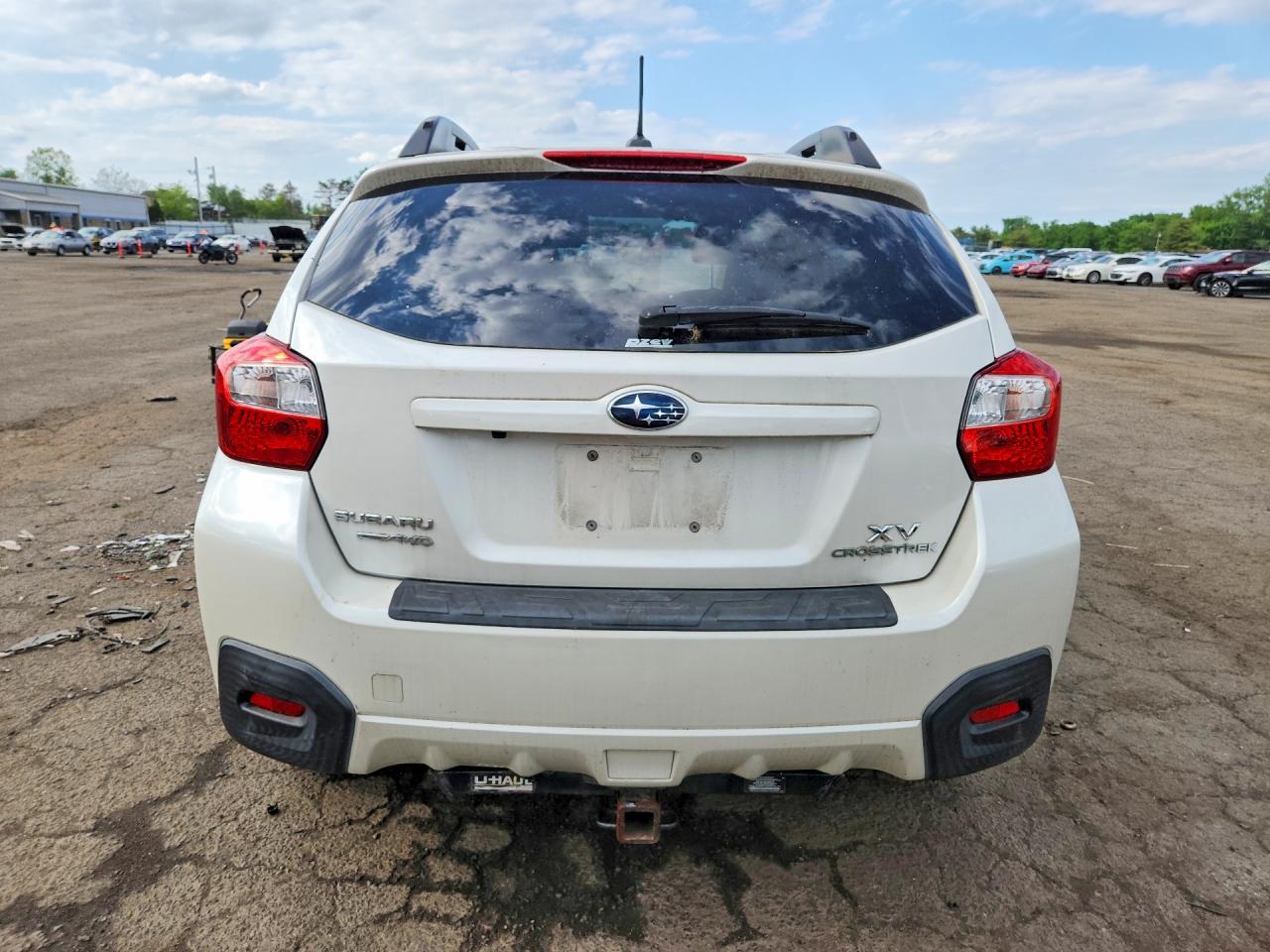 2014 Subaru Xv Crosstrek 2.0 Premium White vin: JF2GPAWC8E8206839