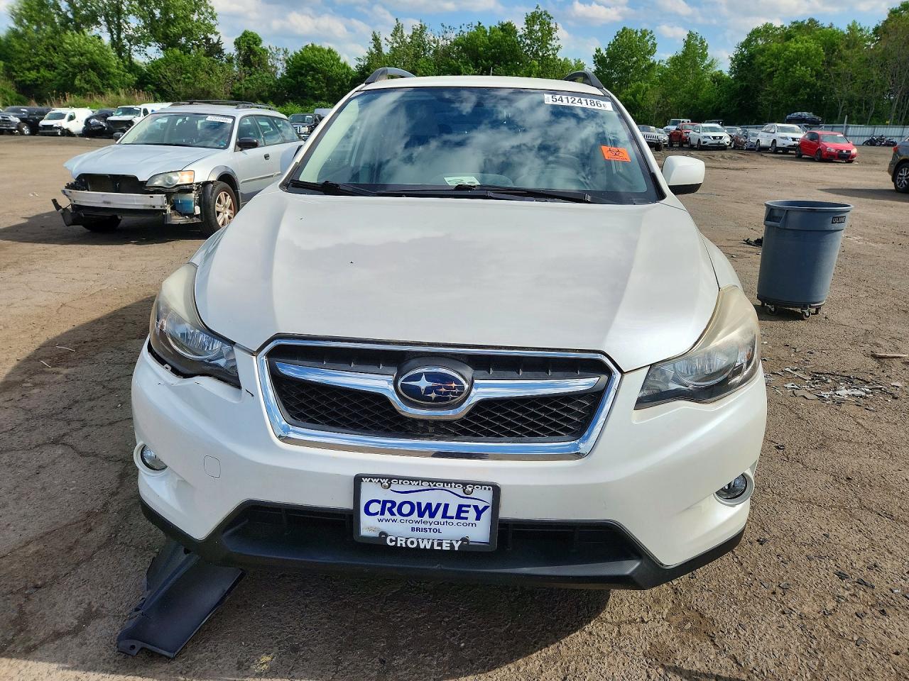 2014 Subaru Xv Crosstrek 2.0 Premium White vin: JF2GPAWC8E8206839