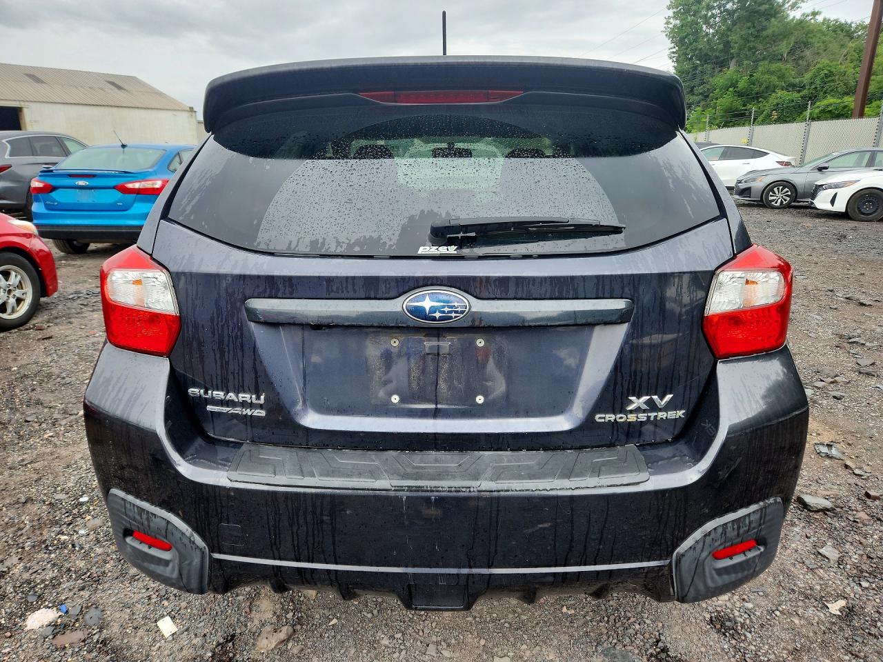 2014 Subaru Xv Crosstrek 2.0 Premium Gray vin: JF2GPAWC8E8253501