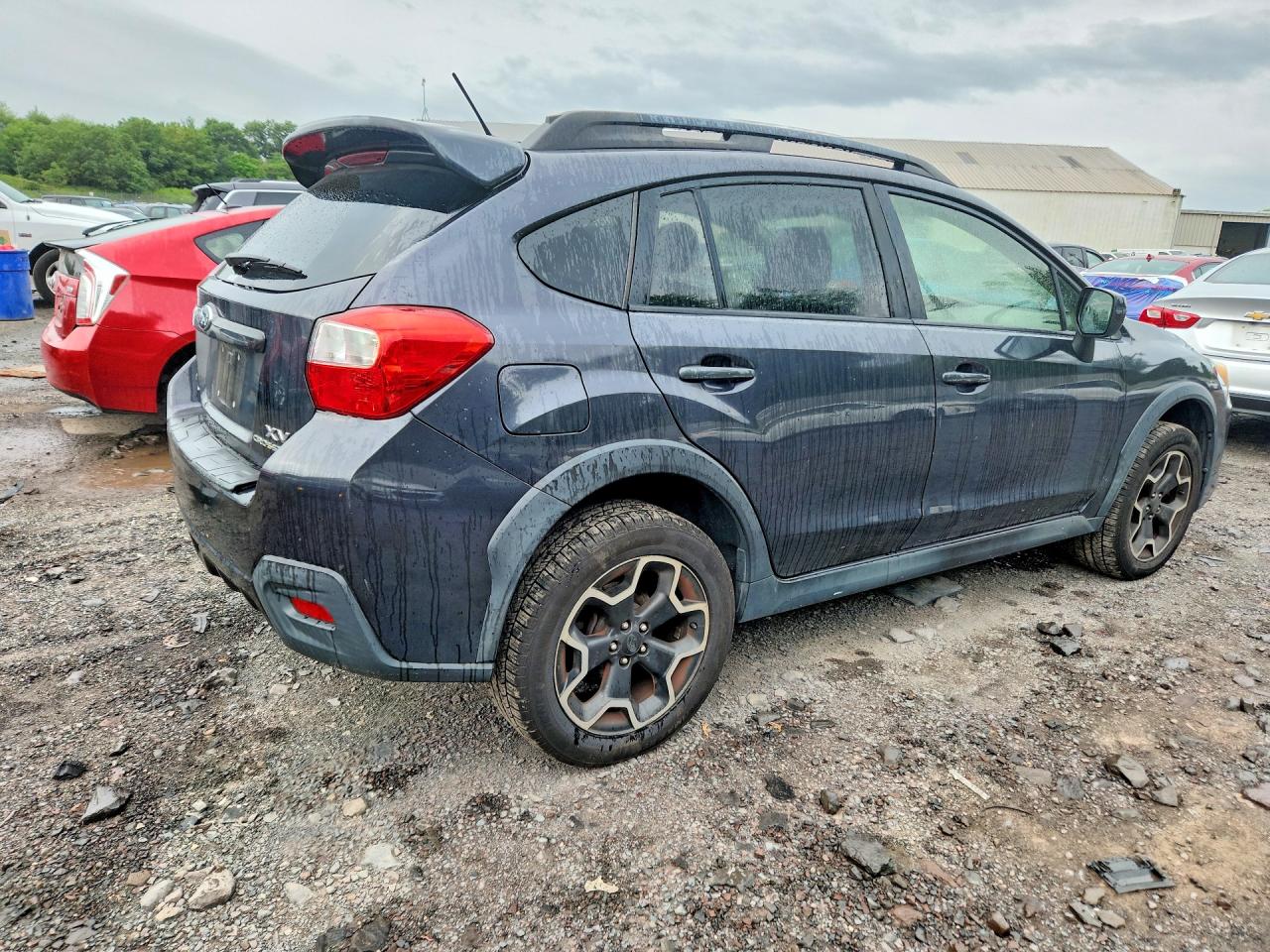 2014 Subaru Xv Crosstrek 2.0 Premium Gray vin: JF2GPAWC8E8253501