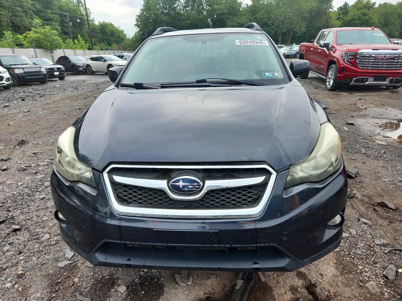 2014 Subaru Xv Crosstrek 2.0 Premium Gray vin: JF2GPAWC8E8253501
