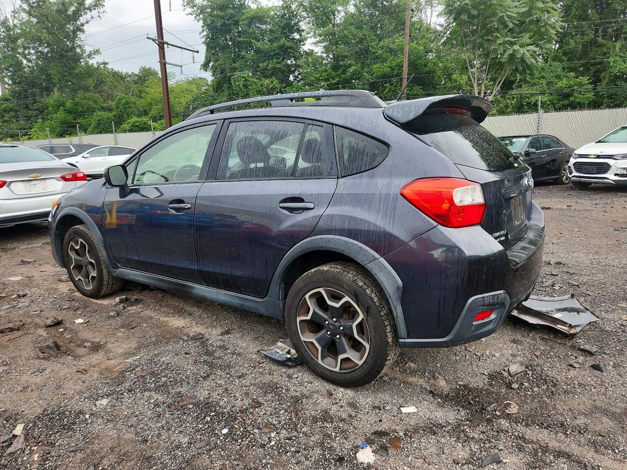 2014 Subaru Xv Crosstrek 2.0 Premium Gray vin: JF2GPAWC8E8253501