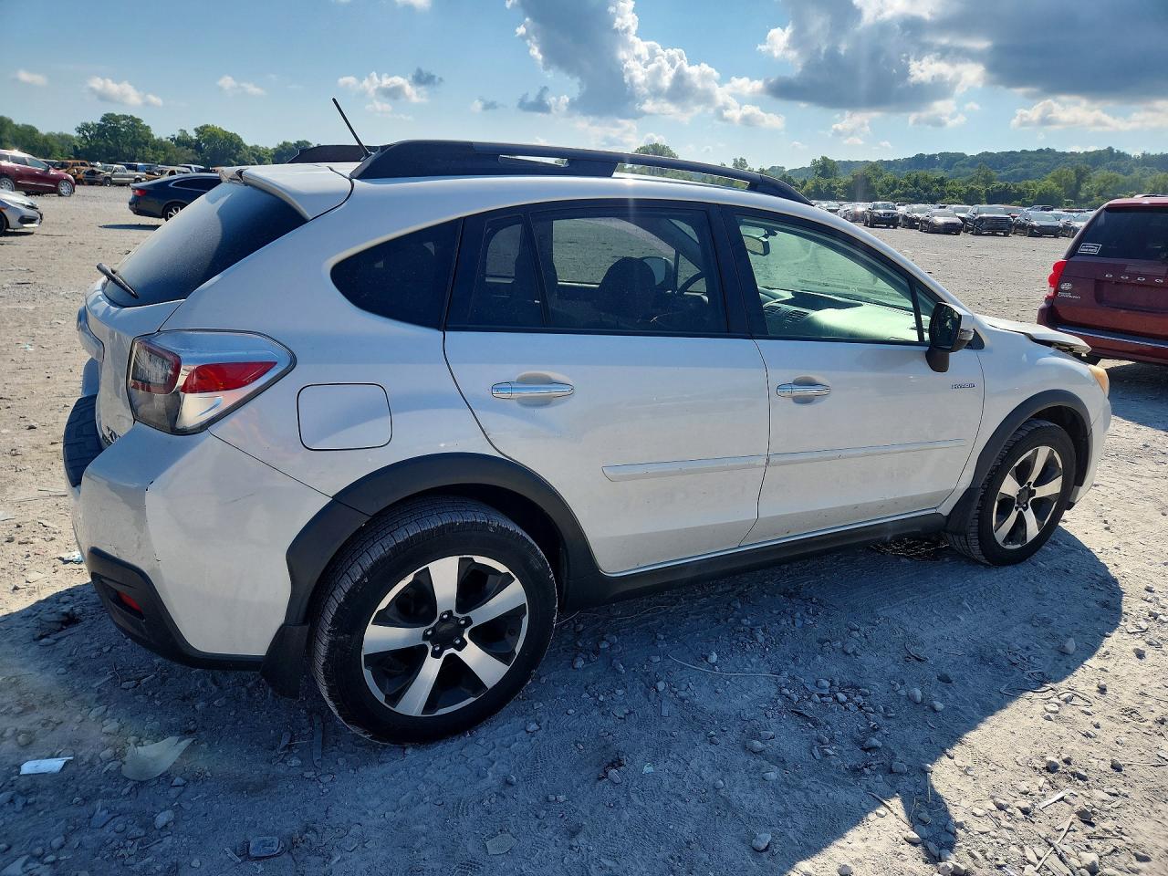 2014 Subaru Xv Crosstrek 2.0i Hybrid White vin: JF2GPBCC0EH220180