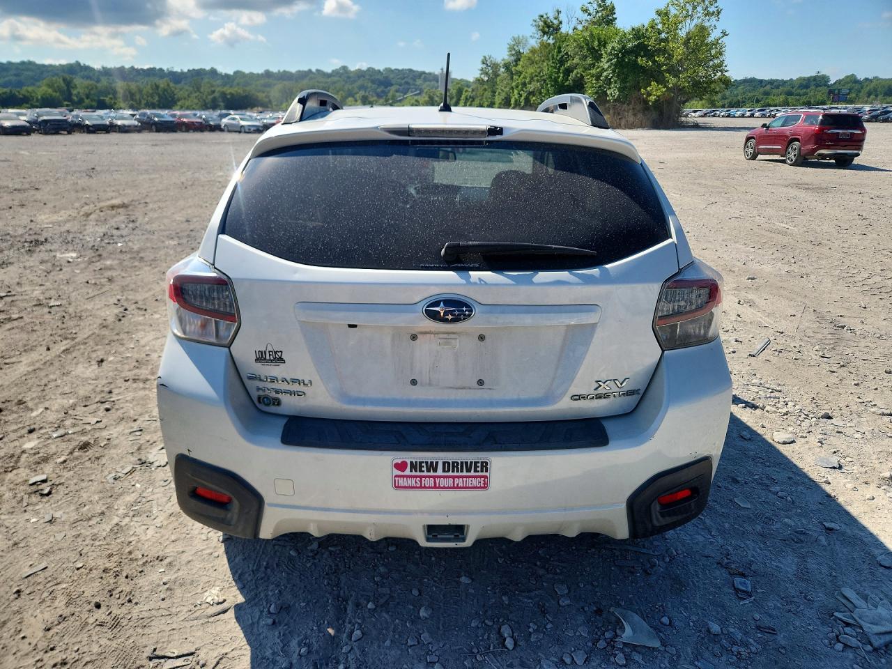 2014 Subaru Xv Crosstrek 2.0i Hybrid White vin: JF2GPBCC0EH220180