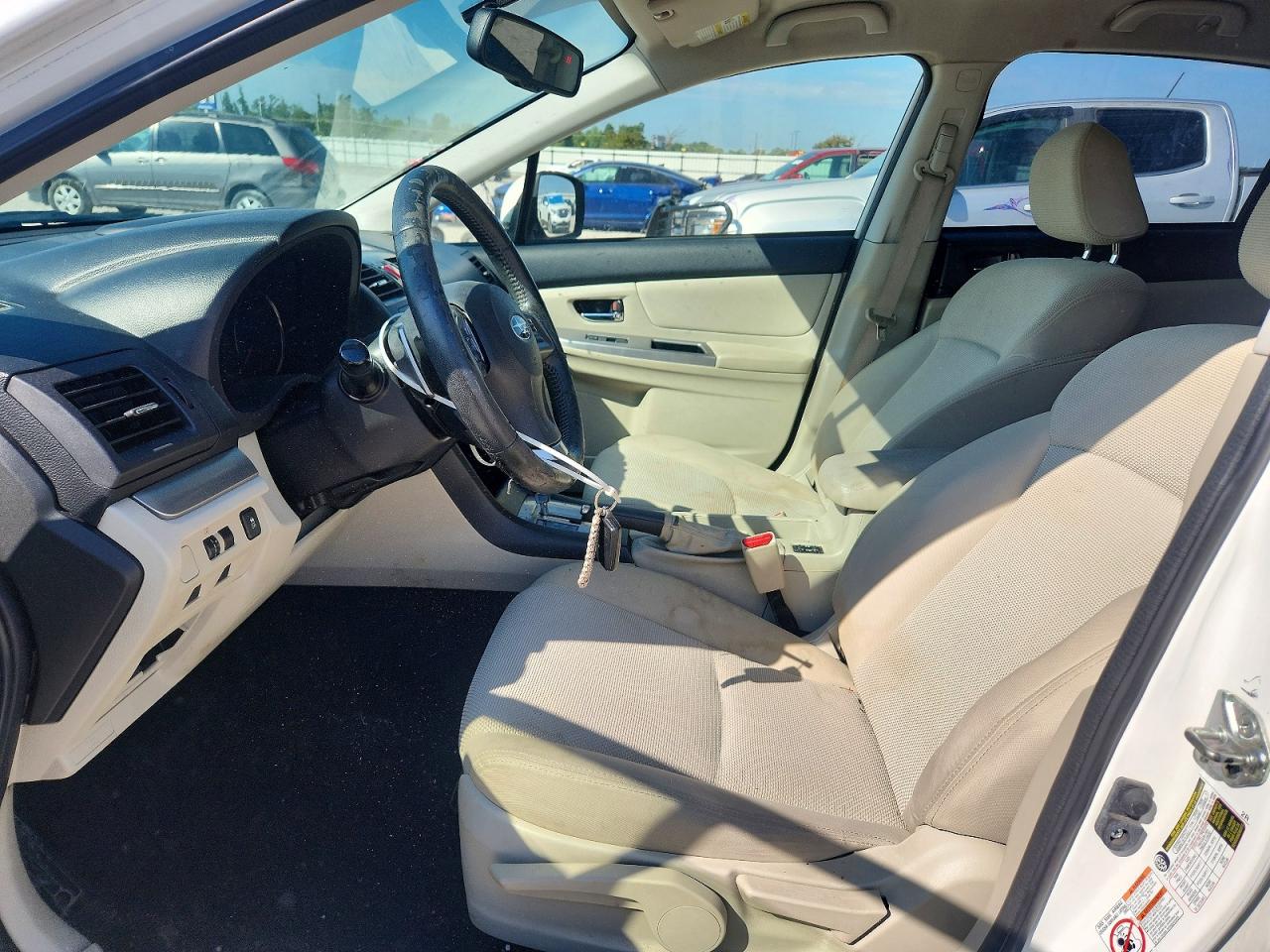 2014 Subaru Xv Crosstrek 2.0i Hybrid White vin: JF2GPBCC0EH220180