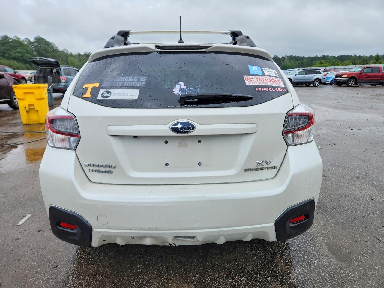 2014 Subaru Xv Crosstrek 2.0i Hybrid Белый vin: JF2GPBCC0EH276779