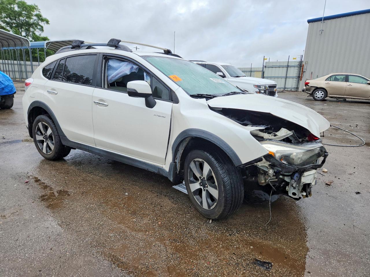 2014 Subaru Xv Crosstrek 2.0i Hybrid Белый vin: JF2GPBCC0EH276779