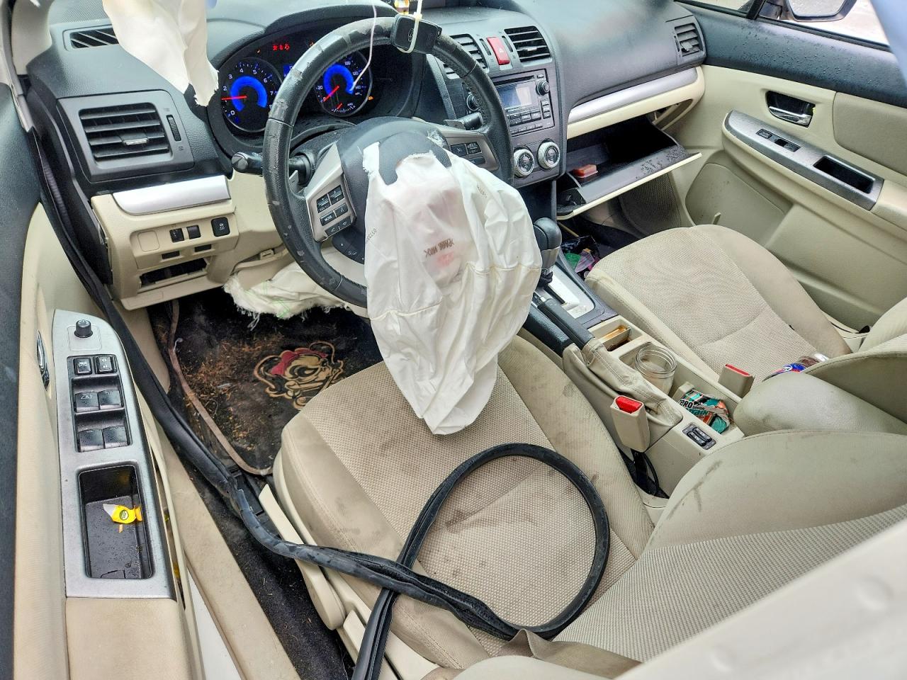 2014 Subaru Xv Crosstrek 2.0i Hybrid Белый vin: JF2GPBCC0EH276779