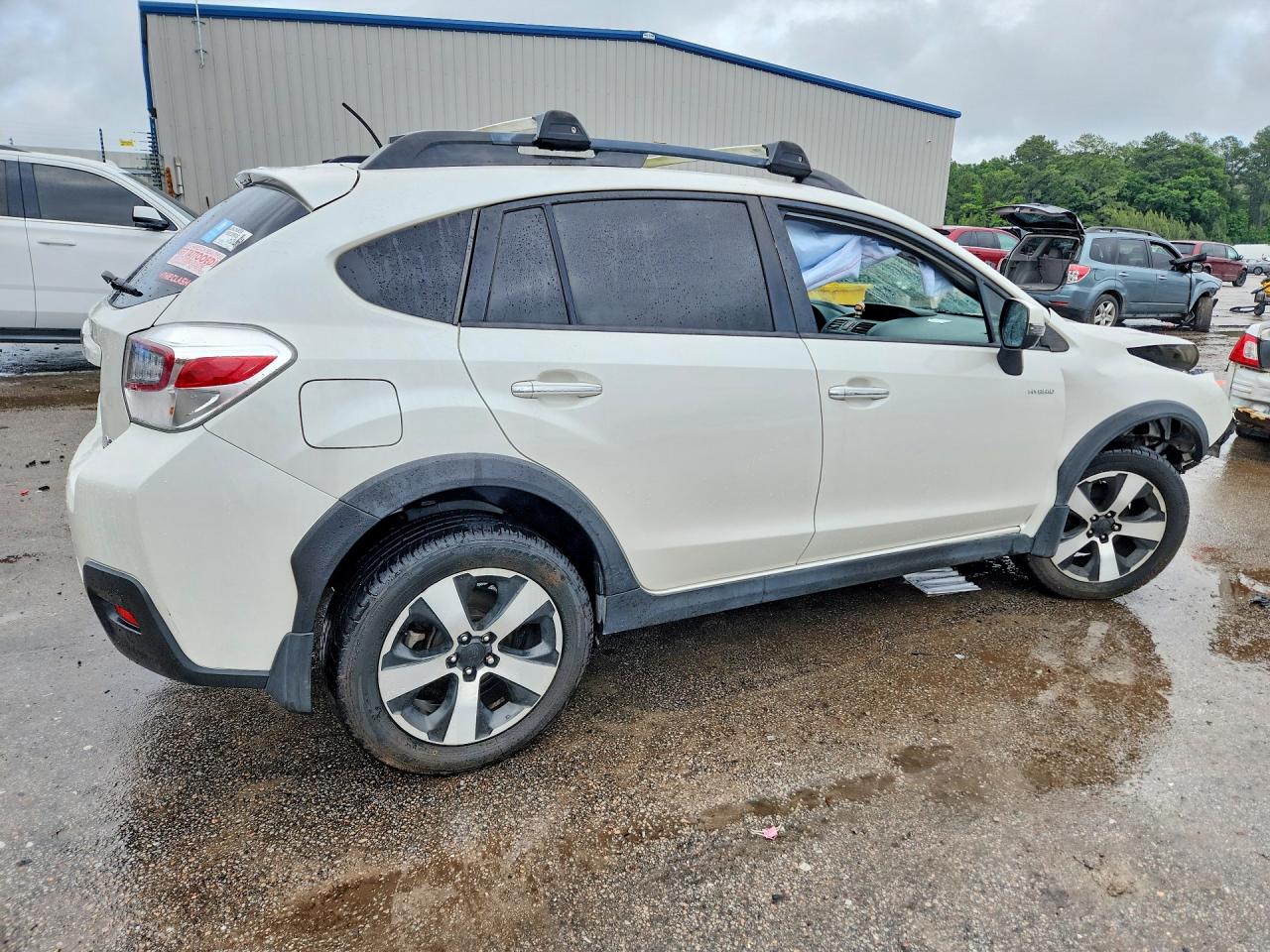 2014 Subaru Xv Crosstrek 2.0i Hybrid Белый vin: JF2GPBCC0EH276779