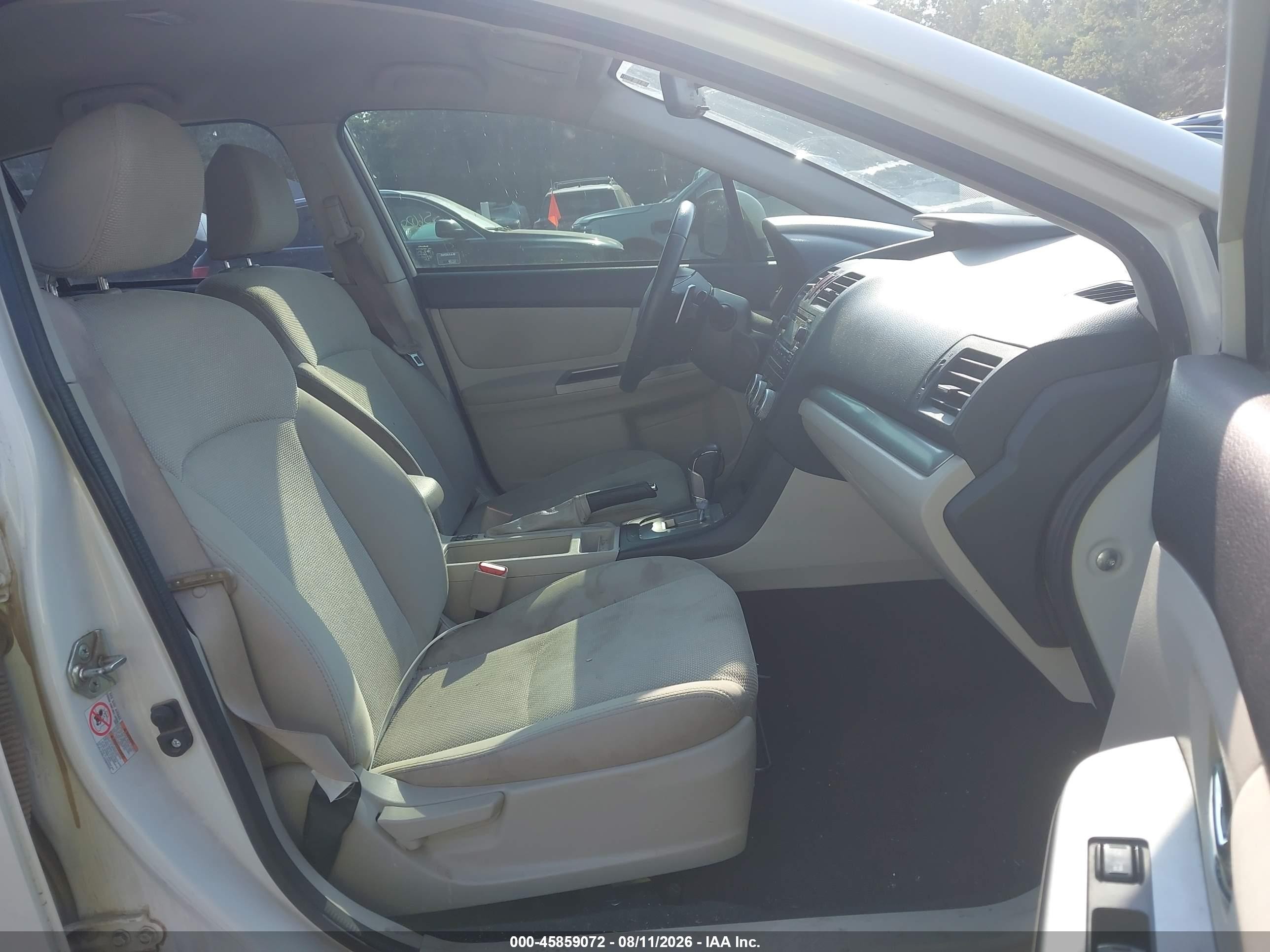 2014 Subaru Xv Crosstrek Hybrid 2.0i White vin: JF2GPBCC0EH295820