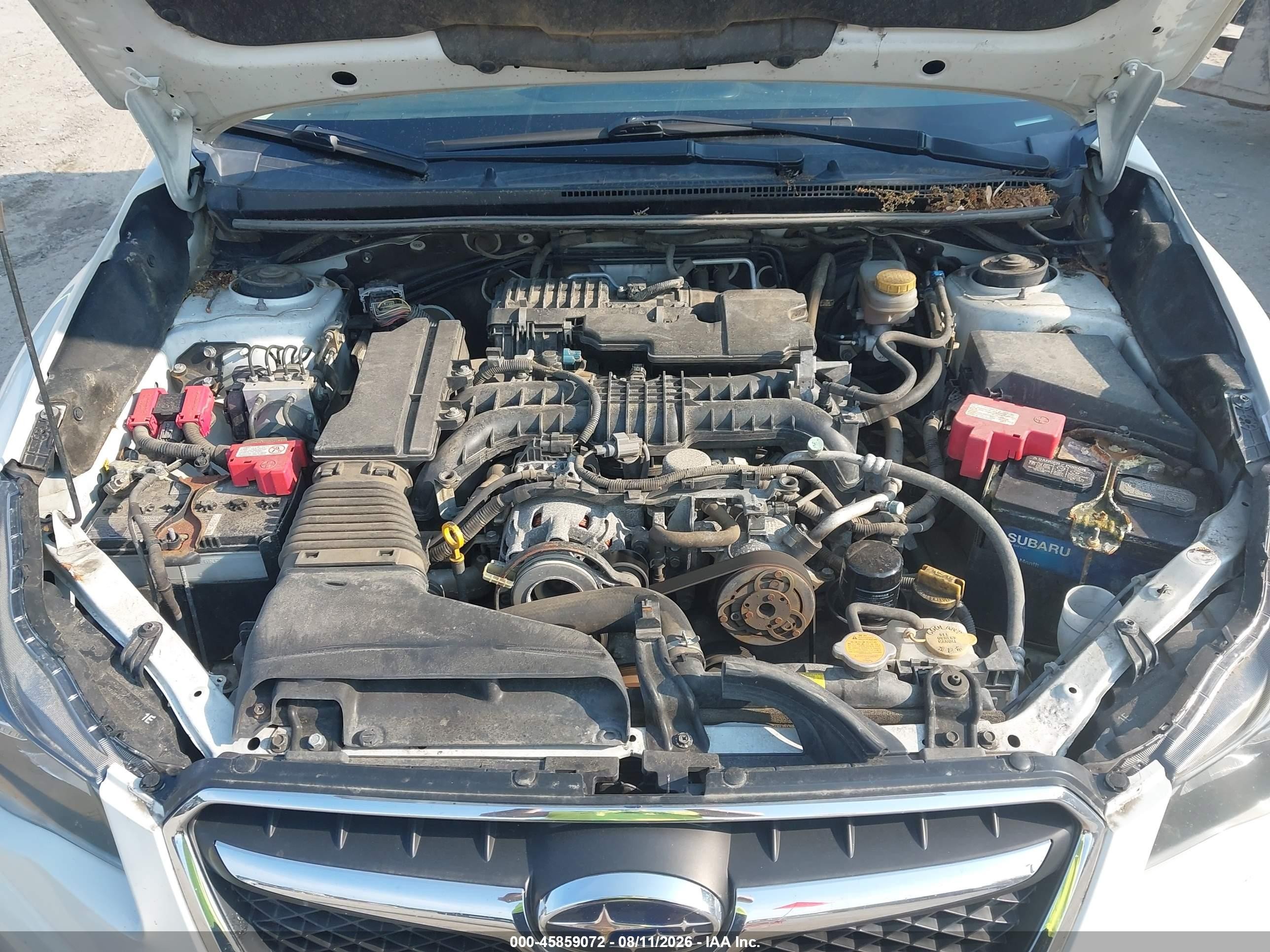2014 Subaru Xv Crosstrek Hybrid 2.0i White vin: JF2GPBCC0EH295820