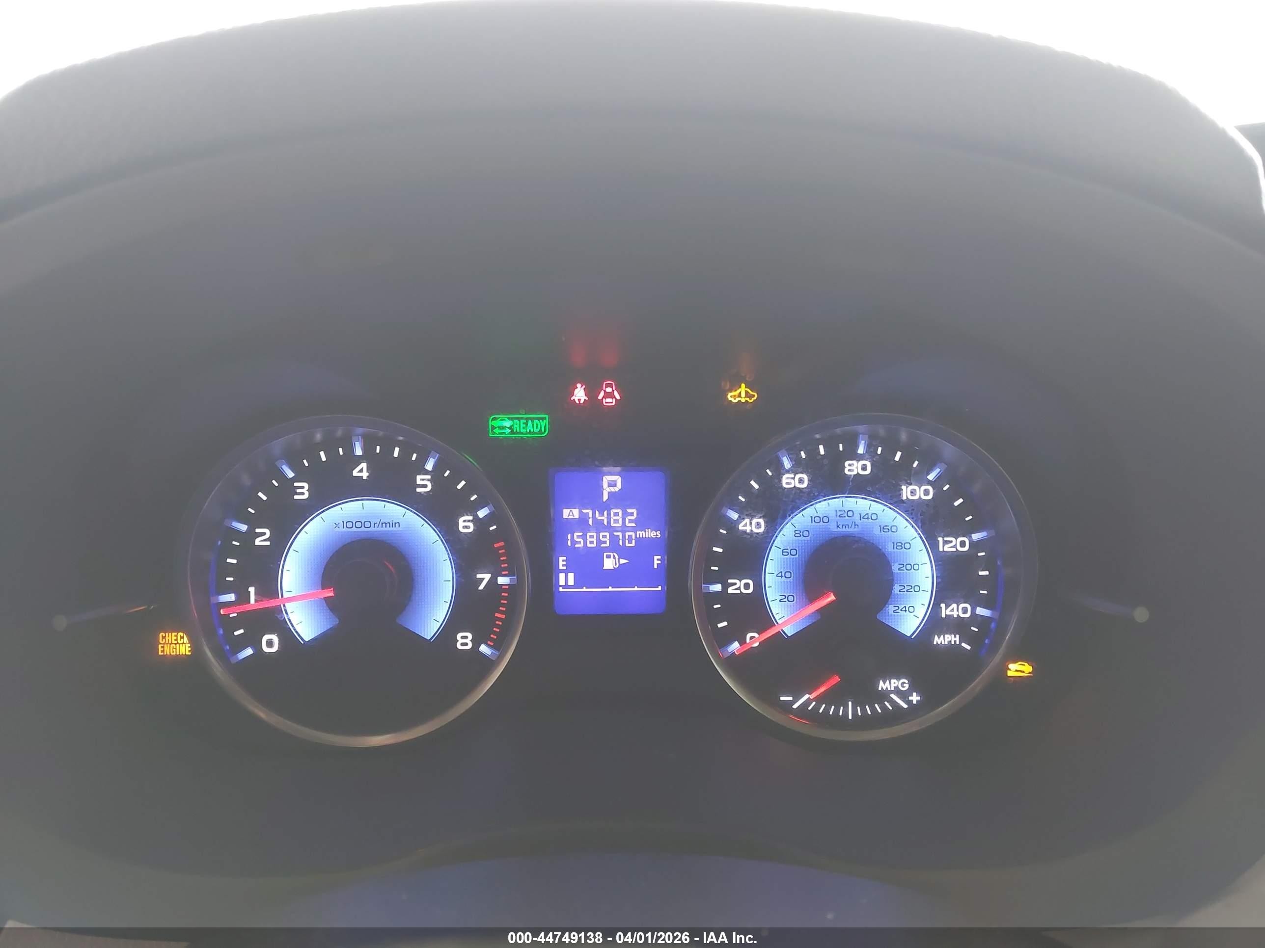 2014 Subaru Xv Crosstrek Hybrid 2.0i White vin: JF2GPBCC0EH342697