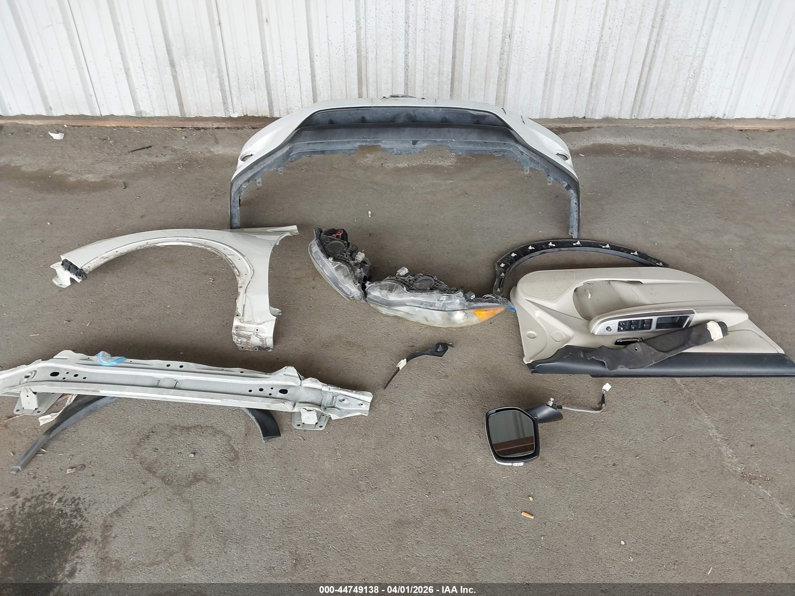 2014 Subaru Xv Crosstrek Hybrid 2.0i White vin: JF2GPBCC0EH342697
