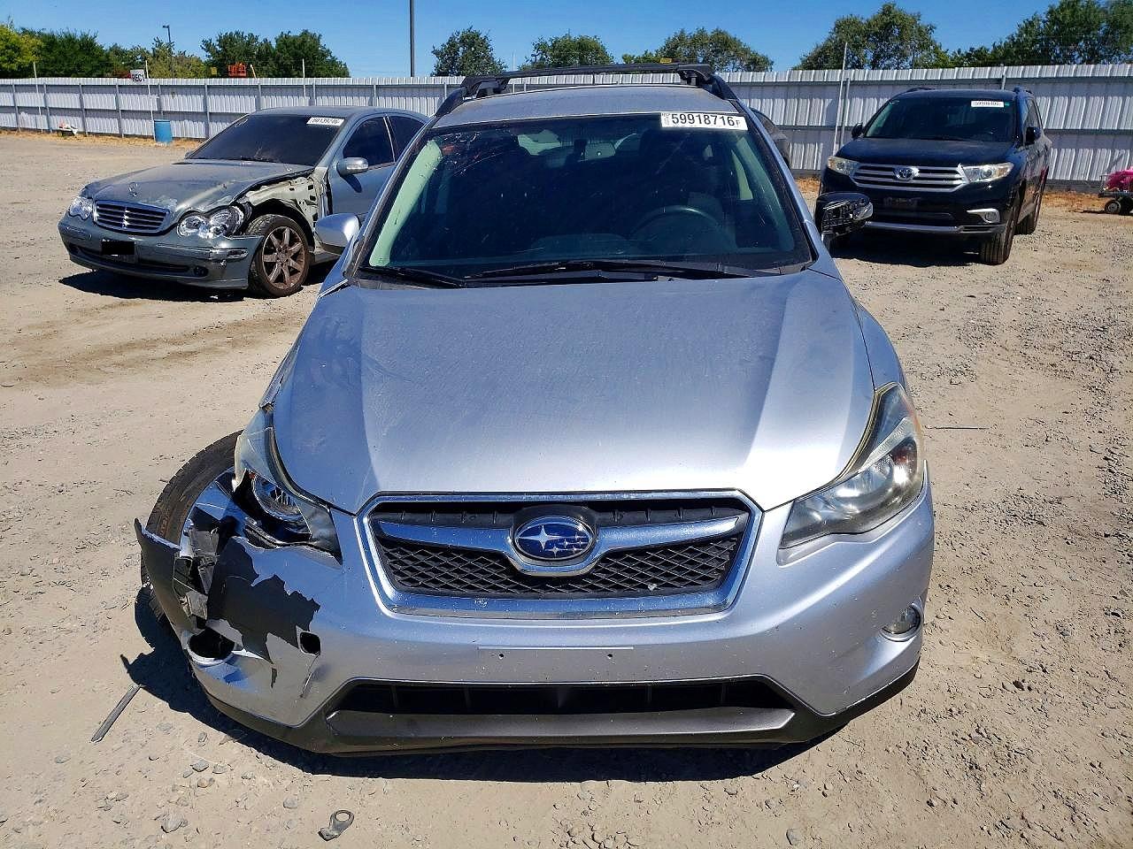 2015 Subaru Xv Crosstrek 2.0i Hybrid Silver vin: JF2GPBCC0FH256744