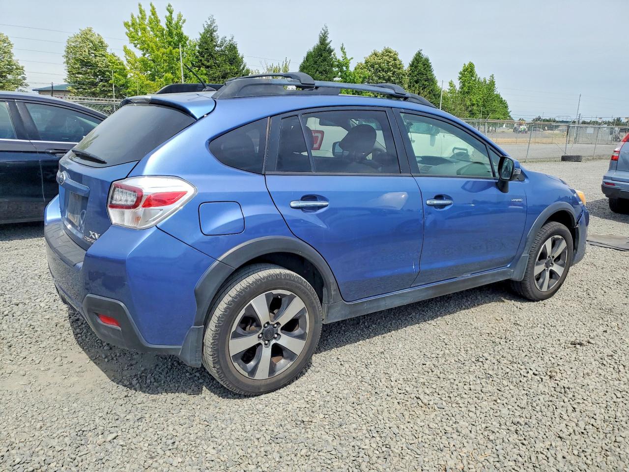 2014 Subaru Xv Crosstrek 2.0i Hybrid Blue vin: JF2GPBCC1EH280114