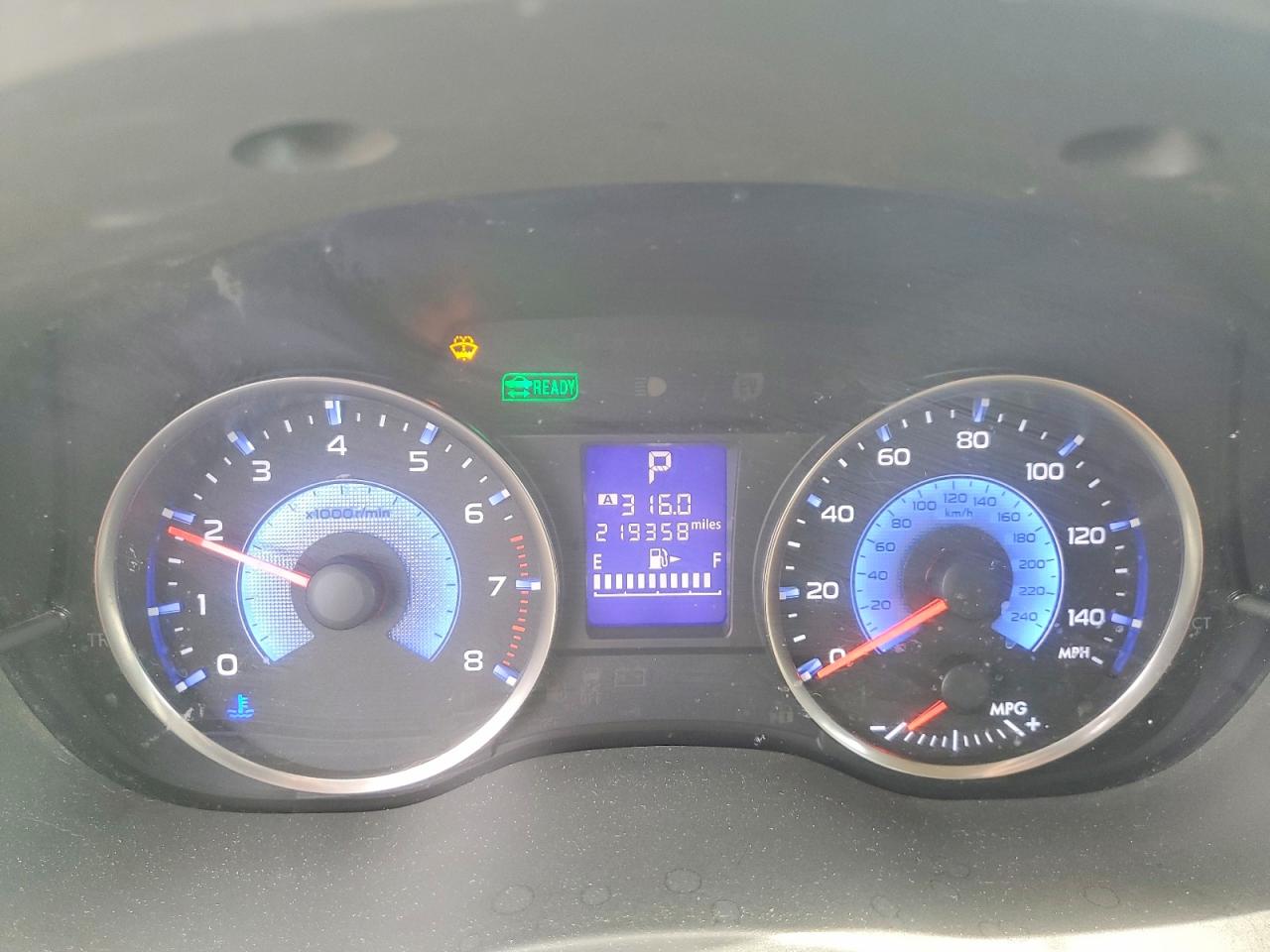2014 Subaru Xv Crosstrek 2.0i Hybrid Blue vin: JF2GPBCC1EH280114