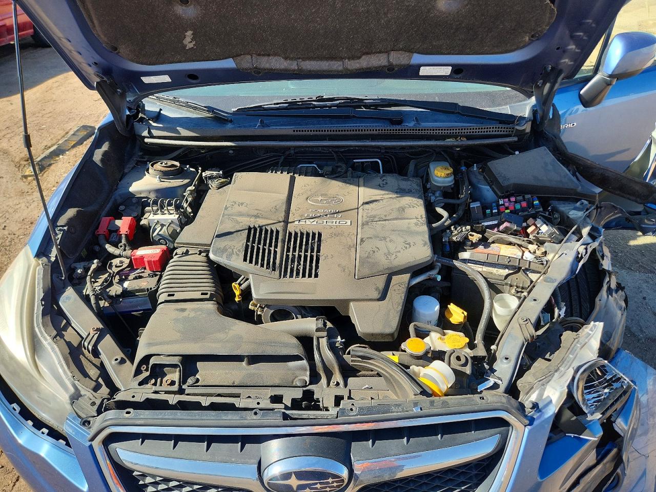 2014 Subaru Xv Crosstrek 2.0i Hybrid Синий vin: JF2GPBCC1EH334091