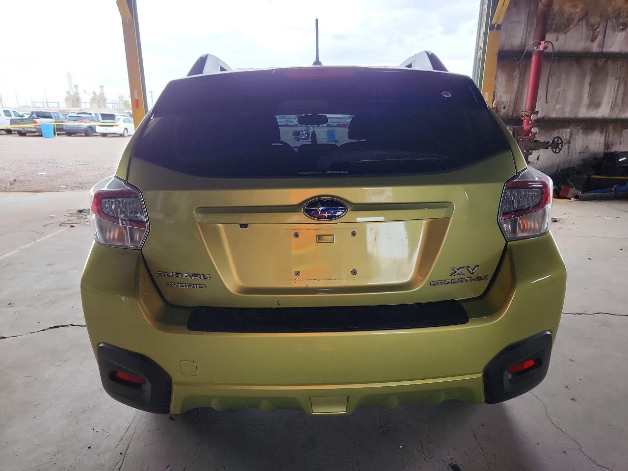 2015 Subaru Xv Crosstrek 2.0i Hybrid Зеленый vin: JF2GPBCC1FH240682